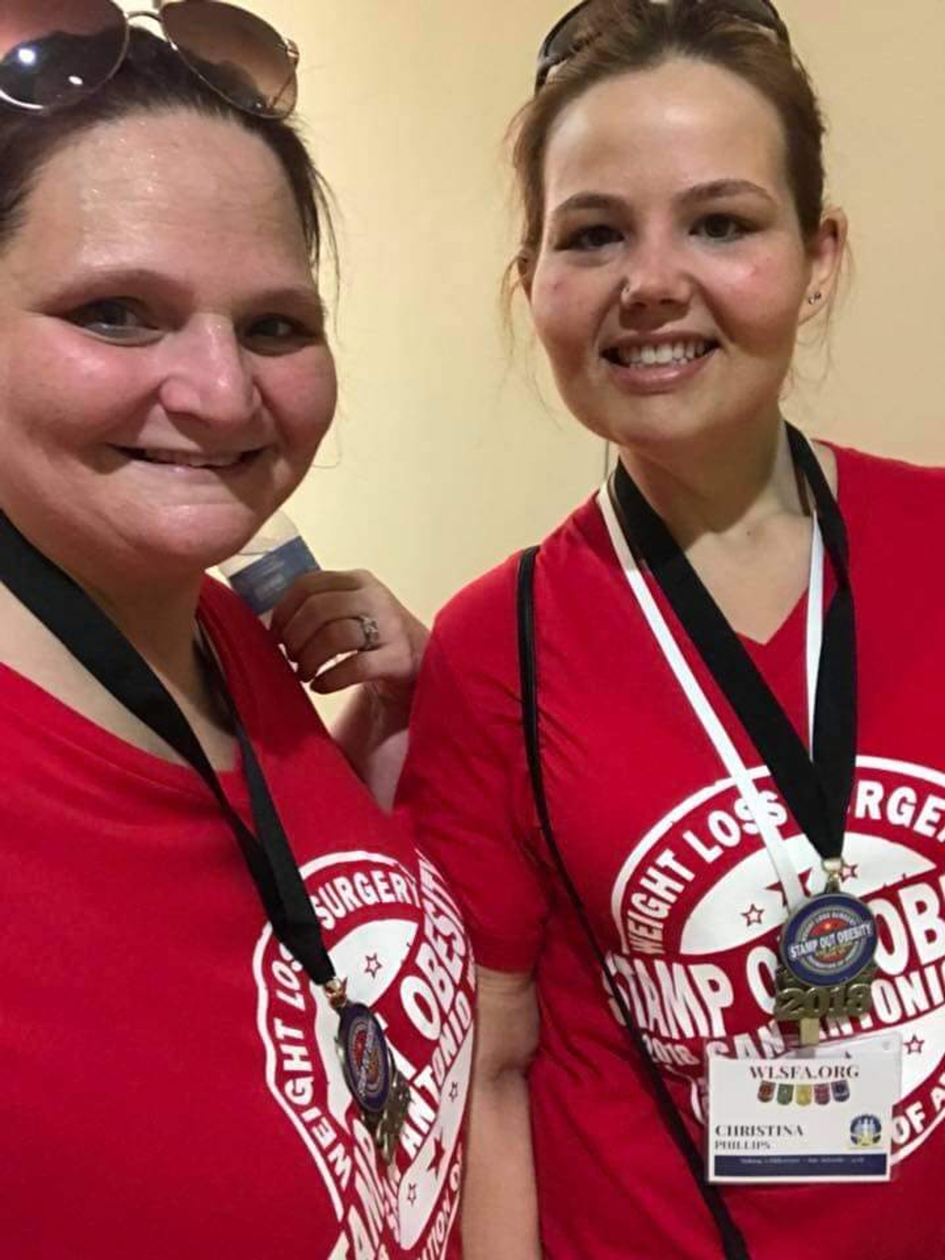 Кристина в 2018 году после участия в забеге на 5 км
Фото: Facebook (запрещен в РФ)