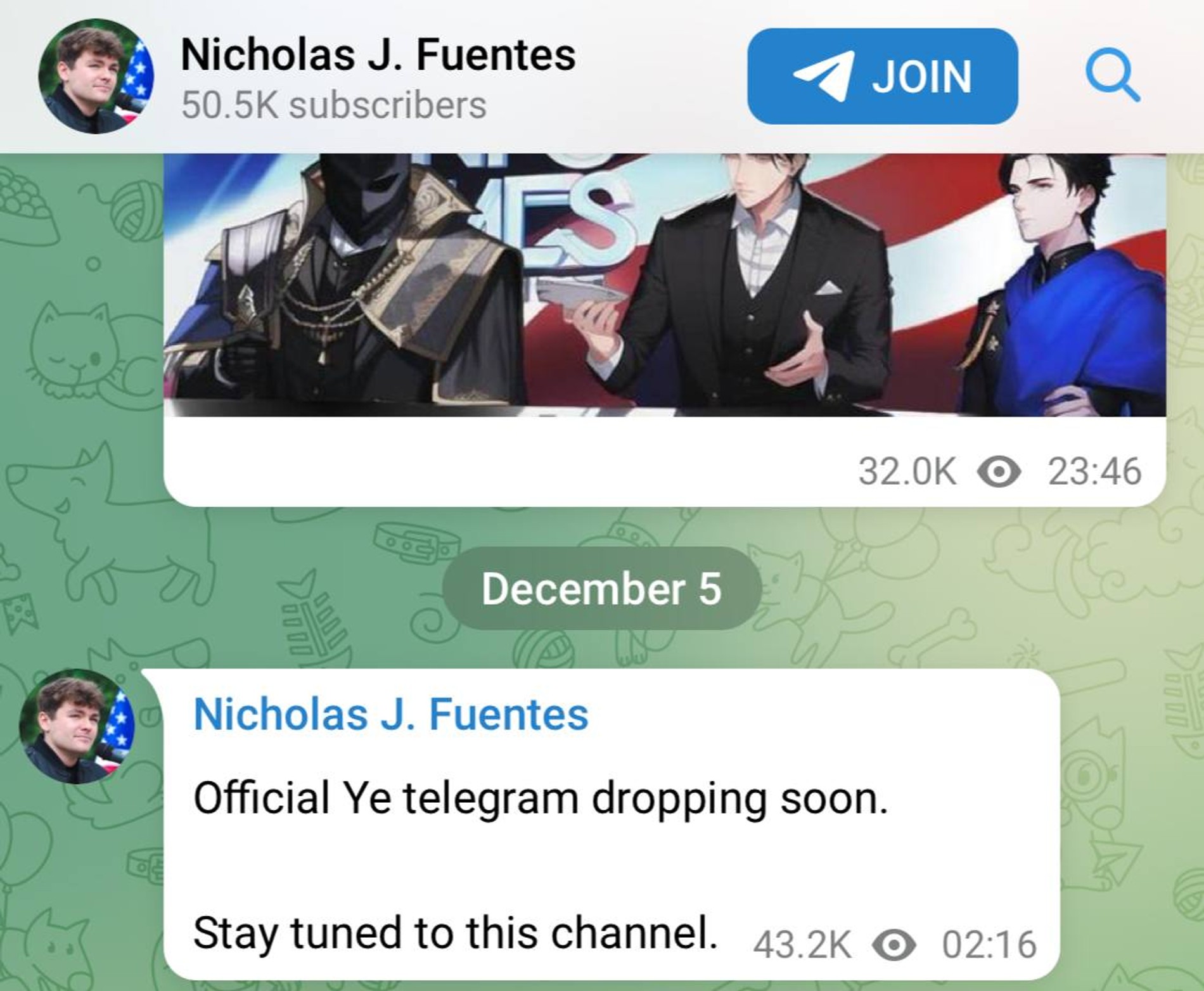 Скриншот: «Телеграм»