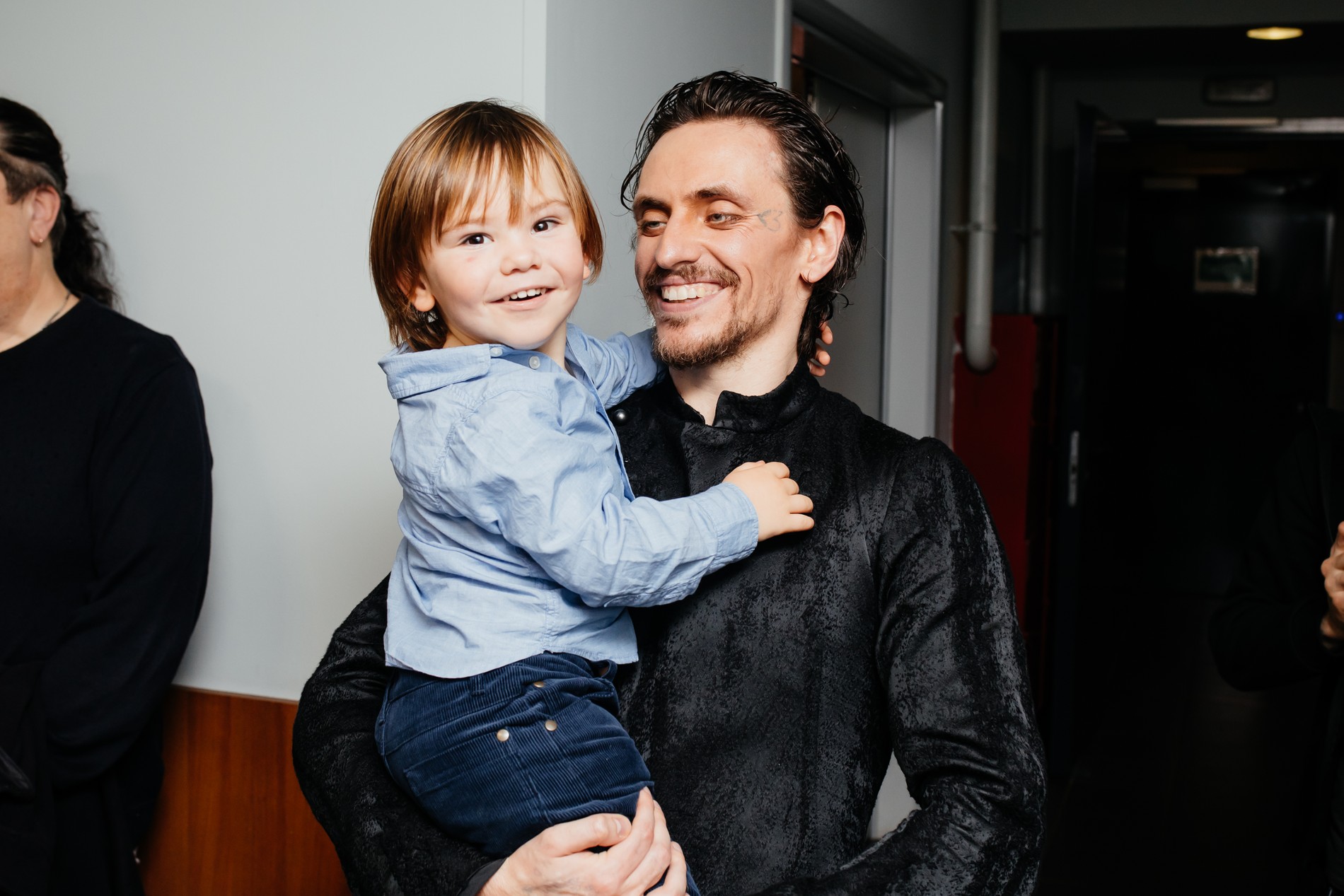 Сергей Полунин с сыном Миром. Фото: предоставлено из личного архива