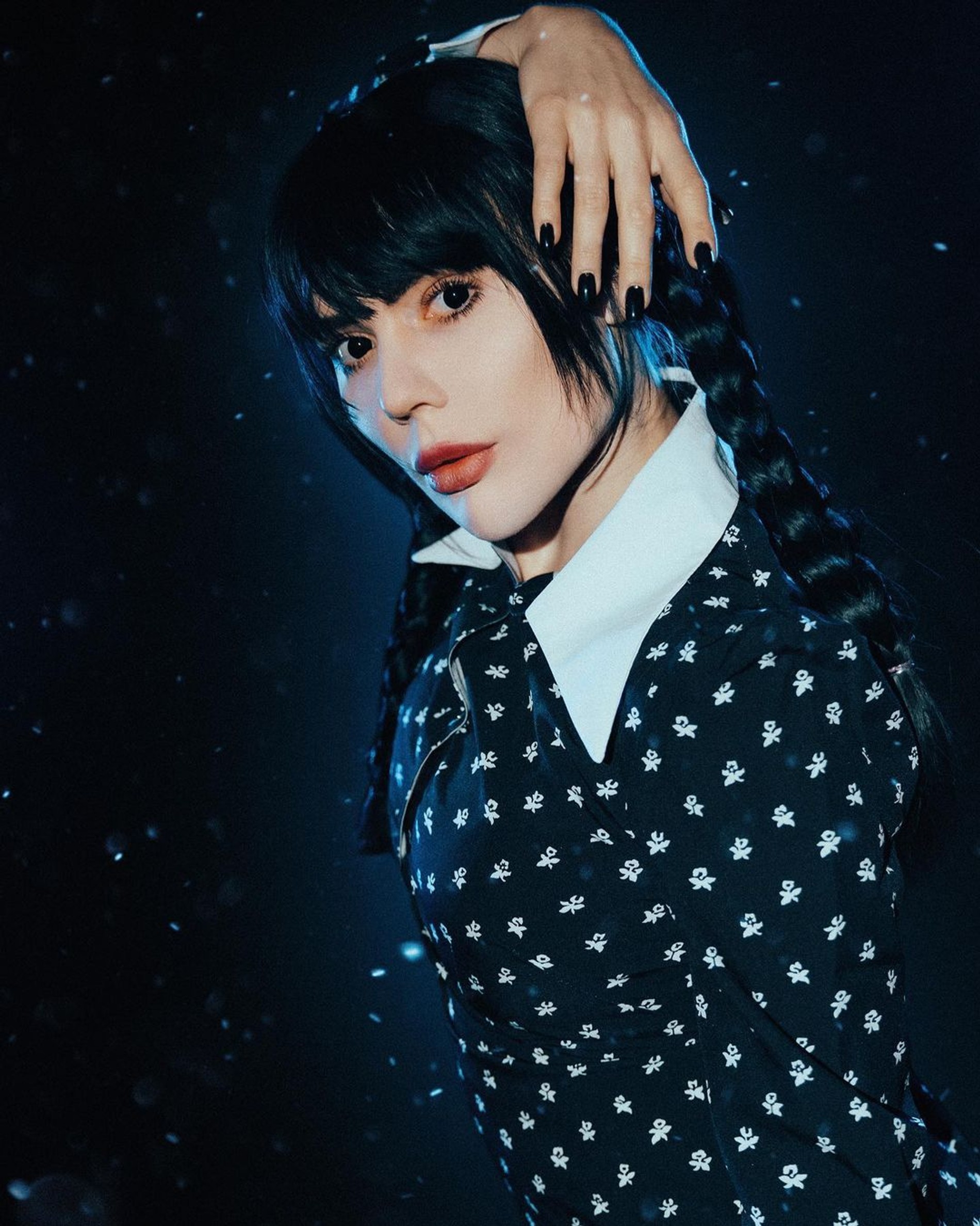 Карина Кросс в образе Уэнсдей Аддамс
Фото: Инстаграм (запрещен в РФ)