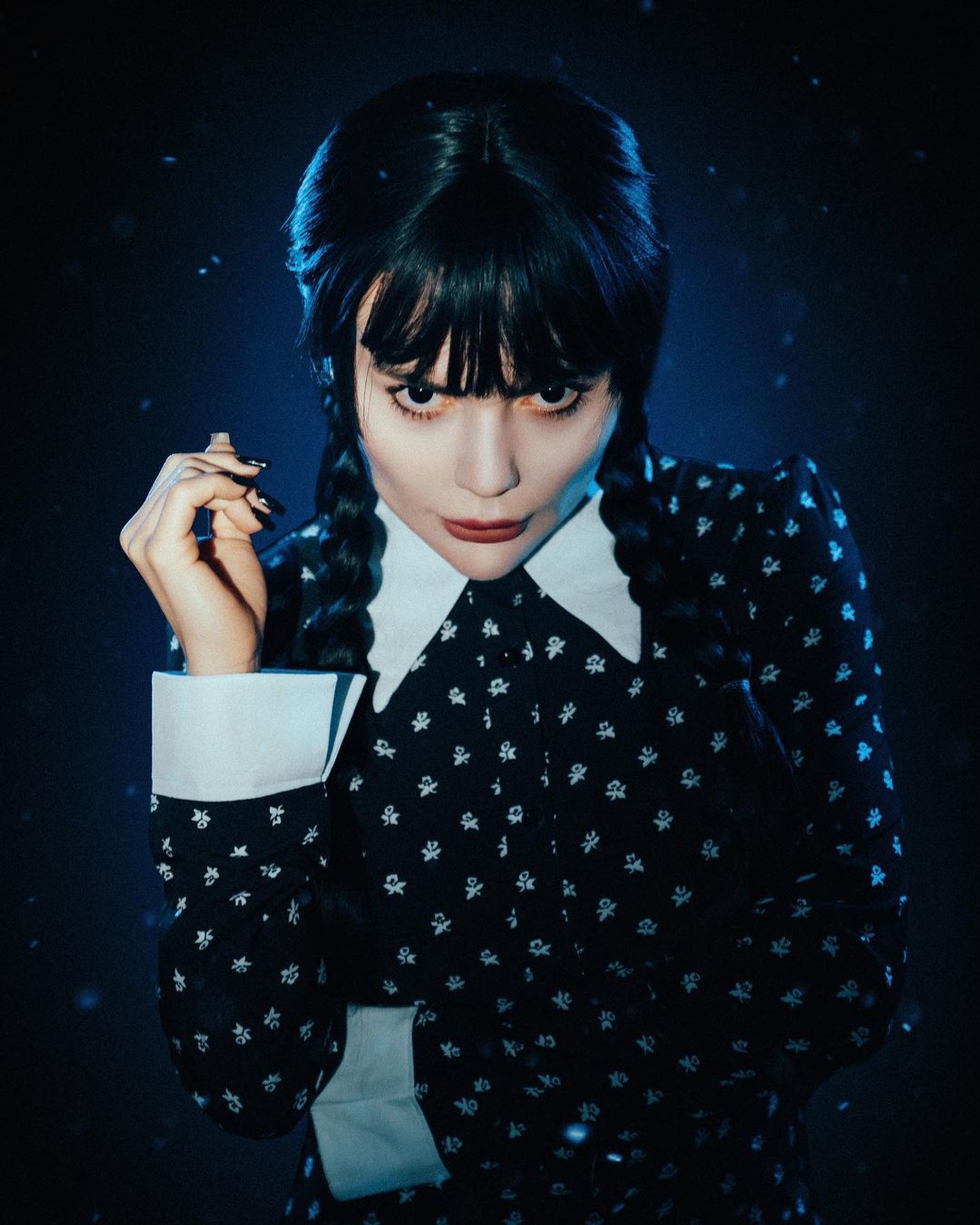 Карина Кросс в образе Уэнсдей Аддамс
Фото: Инстаграм (запрещен в РФ)