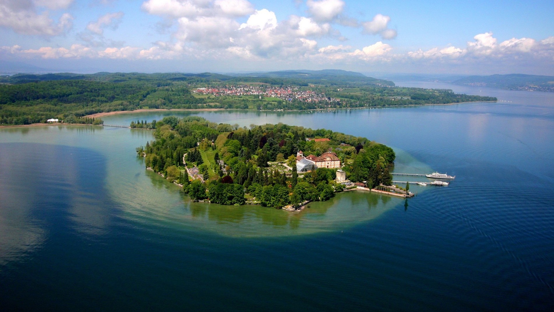 Остров Майнау Германия