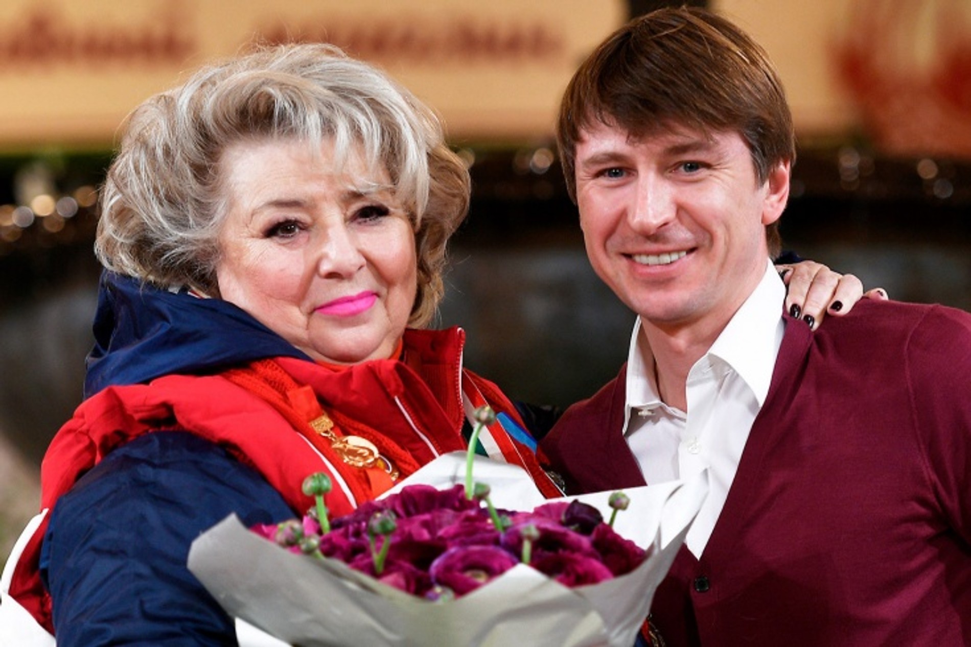 Татьяна Тарасова и Алексей Ягудин. Фото: социальные сети