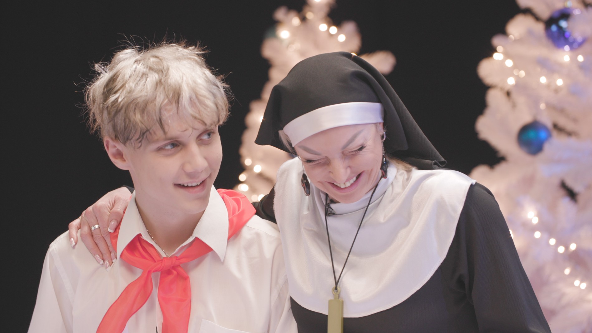 Анастасия Волочкова и Ваня Дмитриенко
Фото: VK