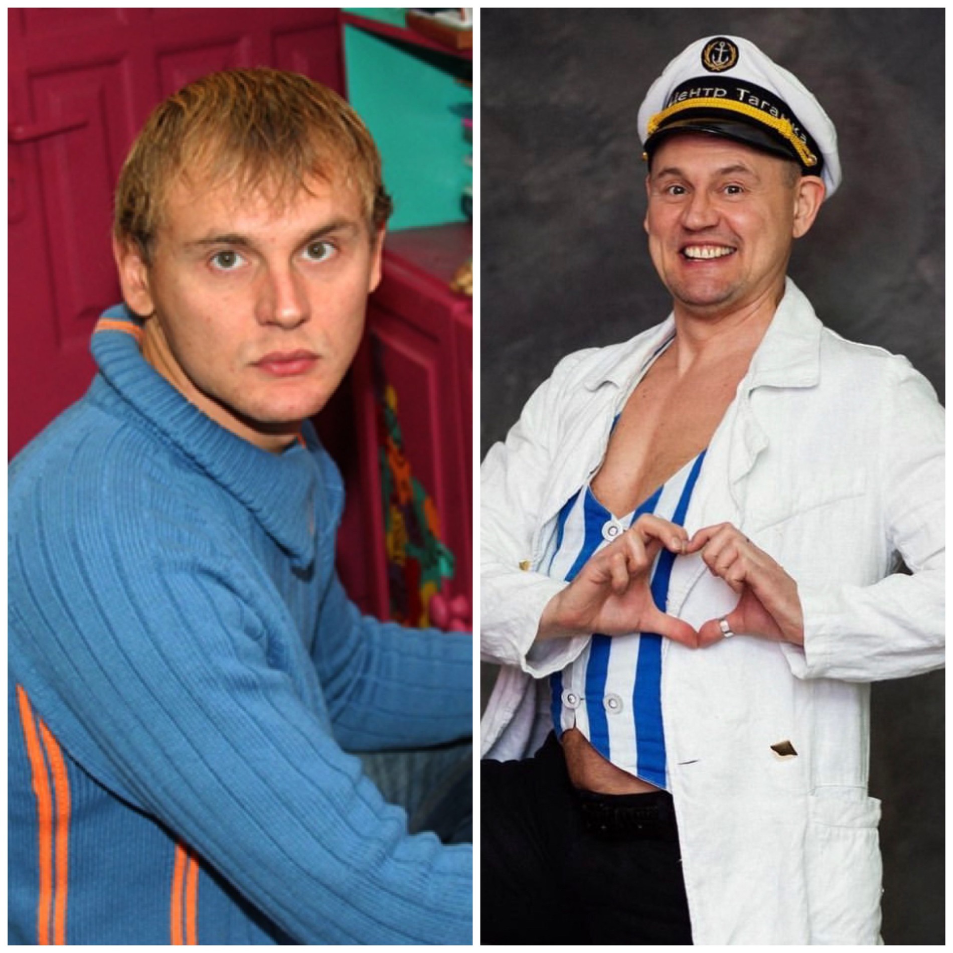 Степан тогда и сейчас. Фото: Инстаграм (запрещен в РФ) Меньщикова