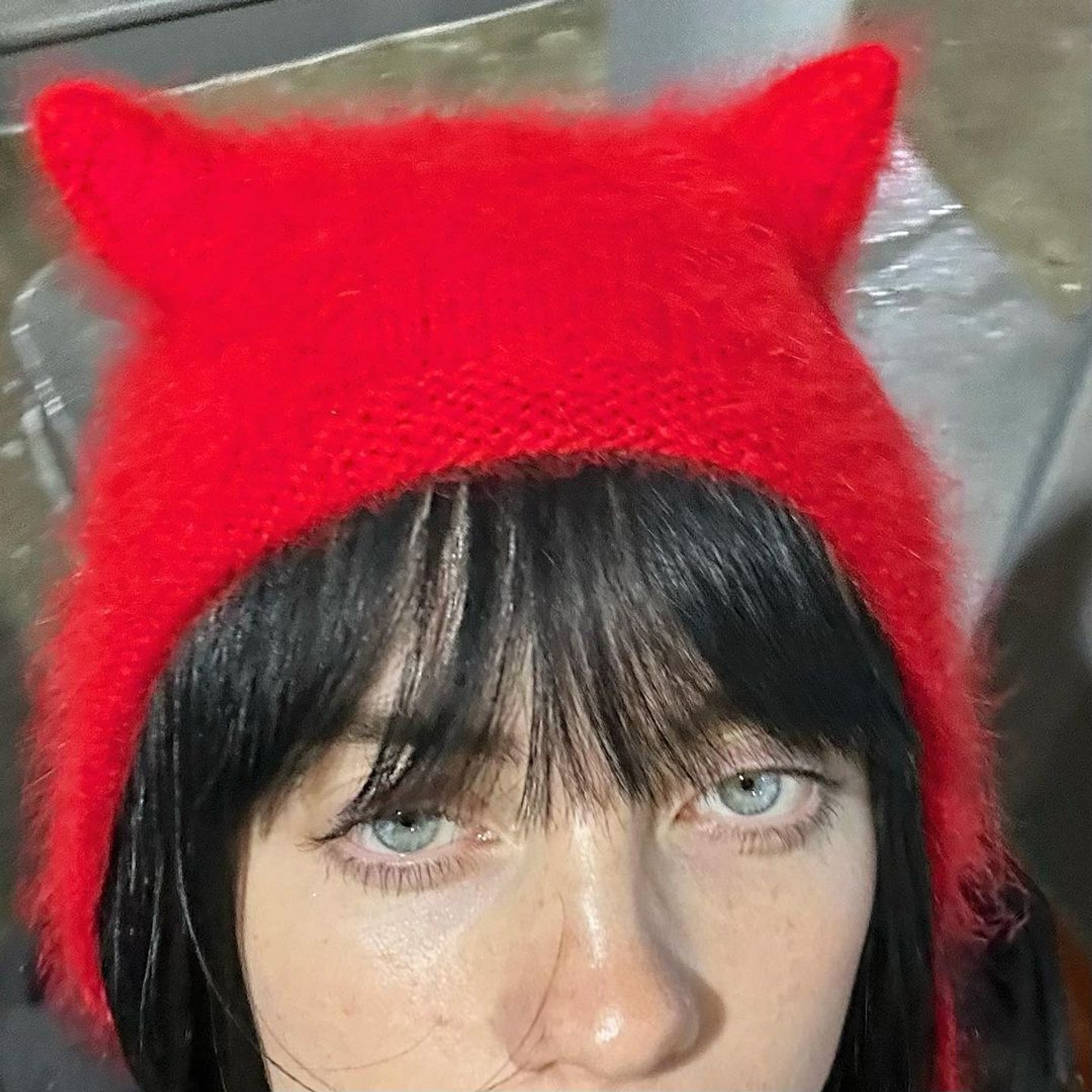 Билли в «кошачьей» шапке
Фото: Инстаграм (запрещен в РФ)