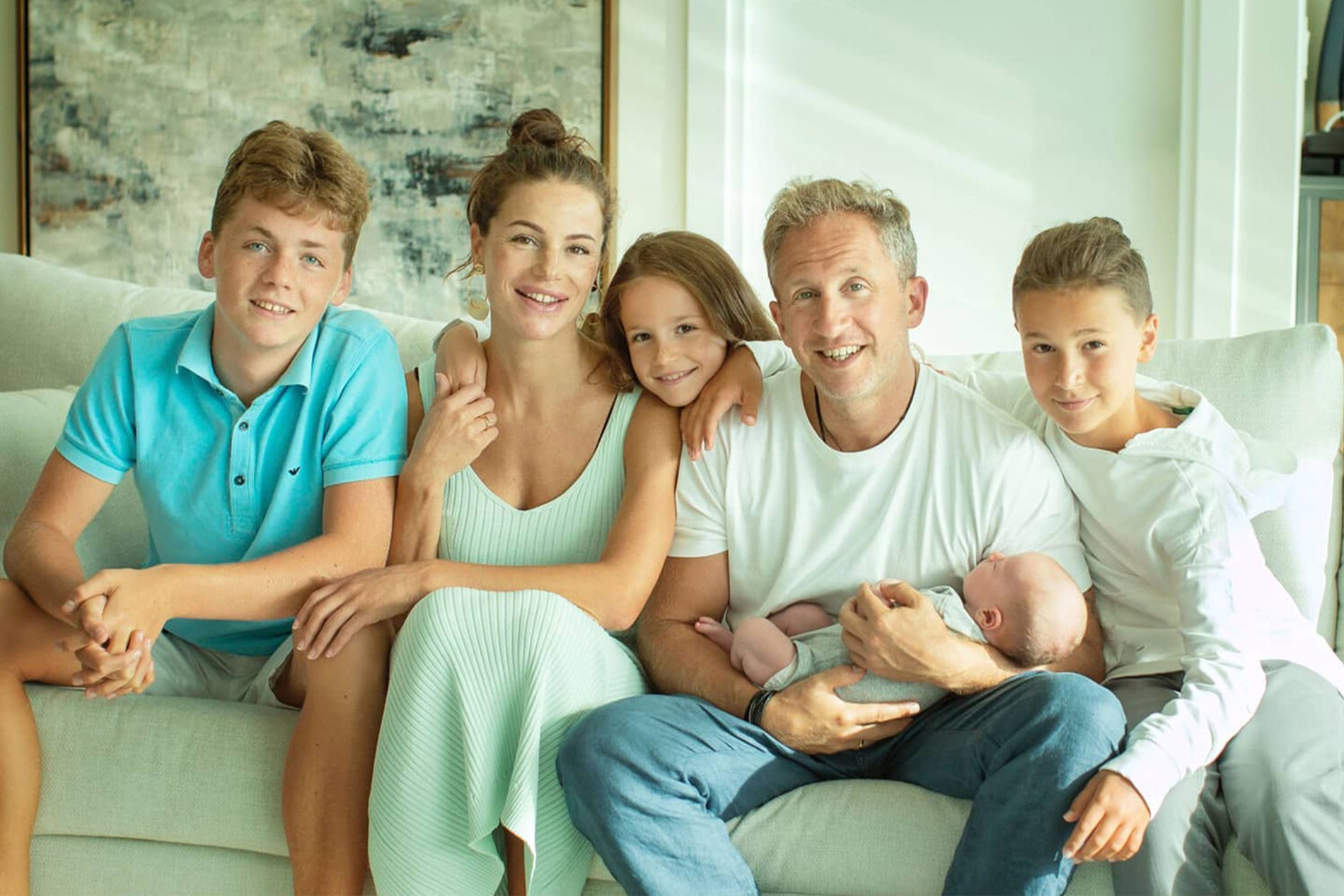 Семья Оскара Кучеры
Фото: Инстаграм (запрещен в РФ)