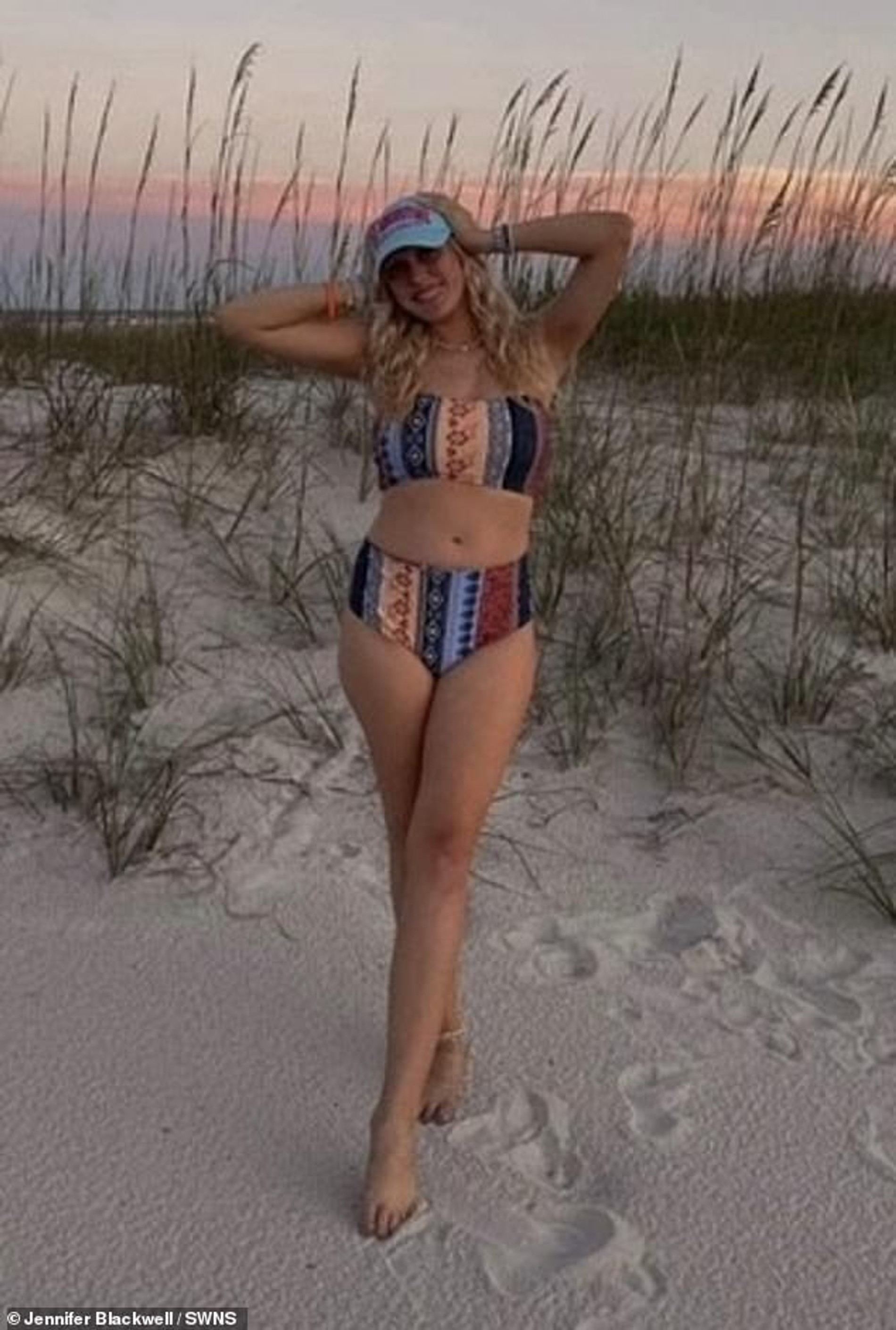 Брай Блантон на восьмом месяце беременности
Фото: SWNS