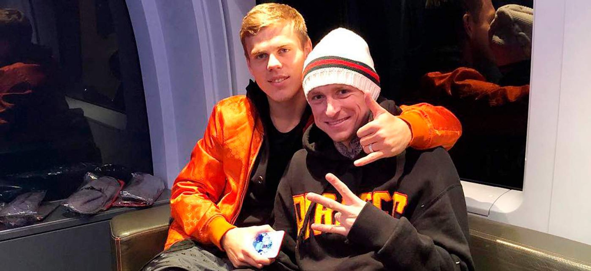 Александр Кокорин и Павел Мамаев
Фото: Инстаграм (запрещен в РФ)