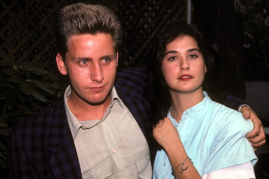 Деми Мур и Эмилио Эстевес
Фото: Getty Images