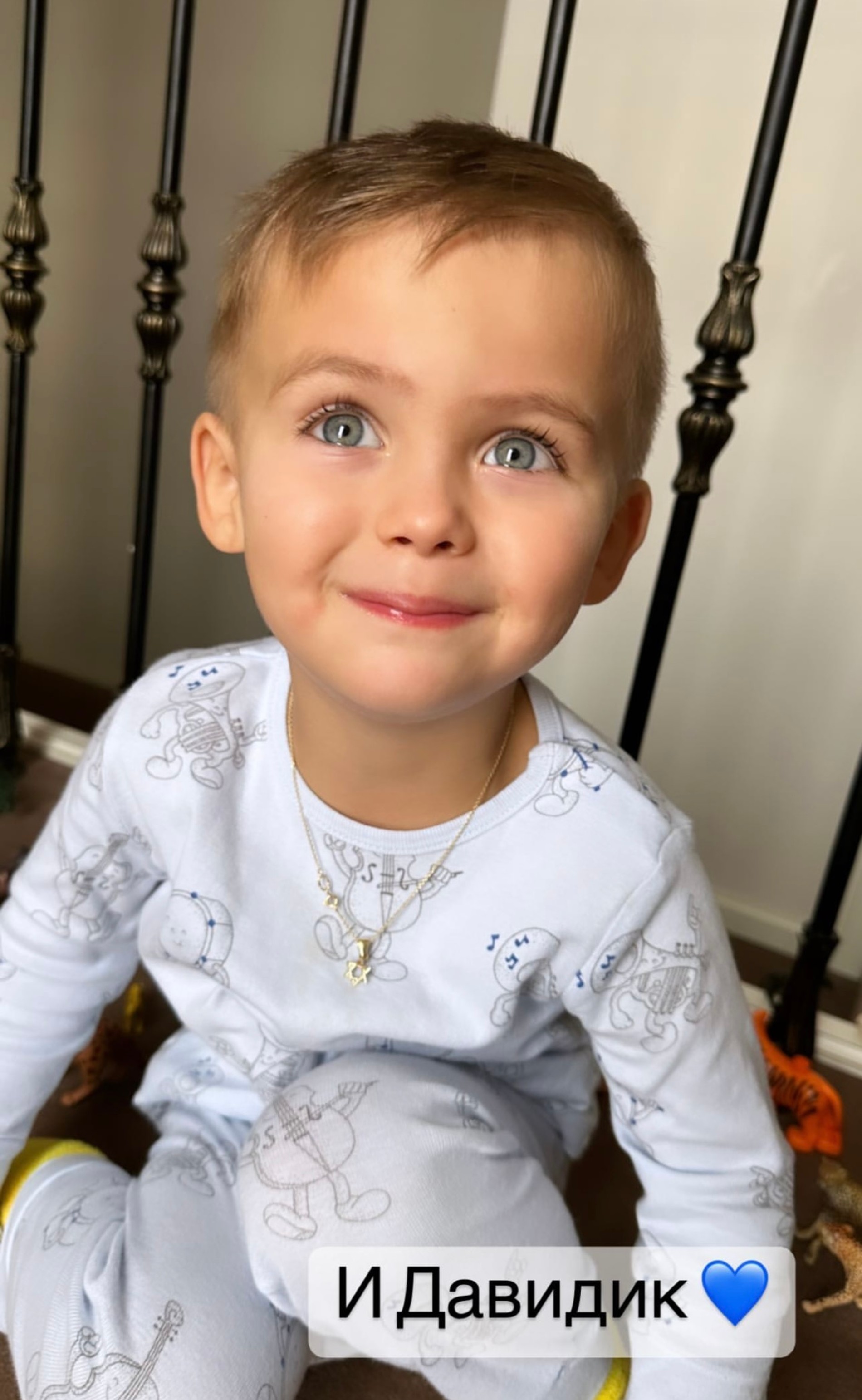 Сын Джигана и Оксаны Самойловой Давид
Фото: Инстаграм (запрещен в РФ)