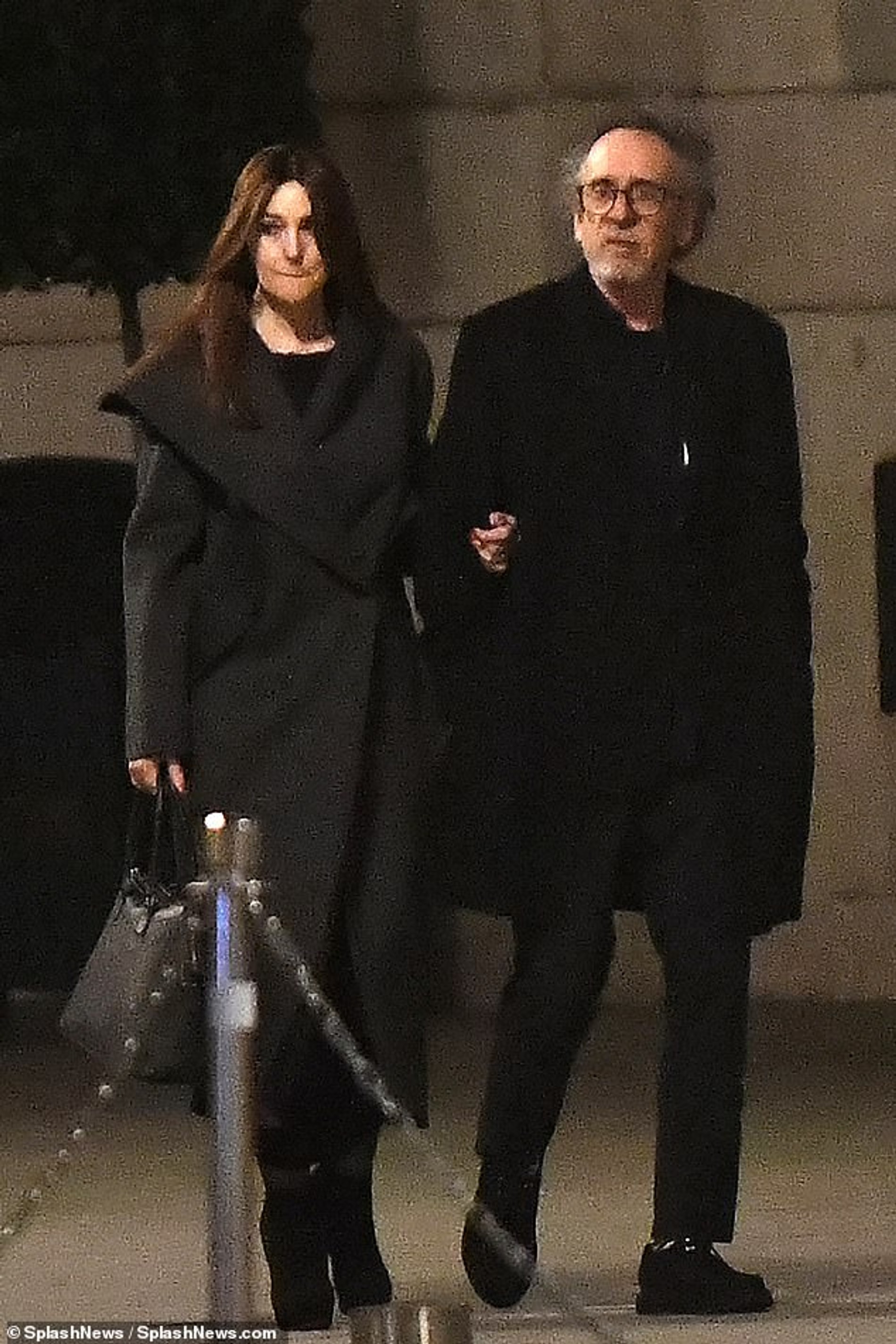 Моника Беллуччи и Тим Бертон на свидании в День святого Валентина
Фото: Daily Mail