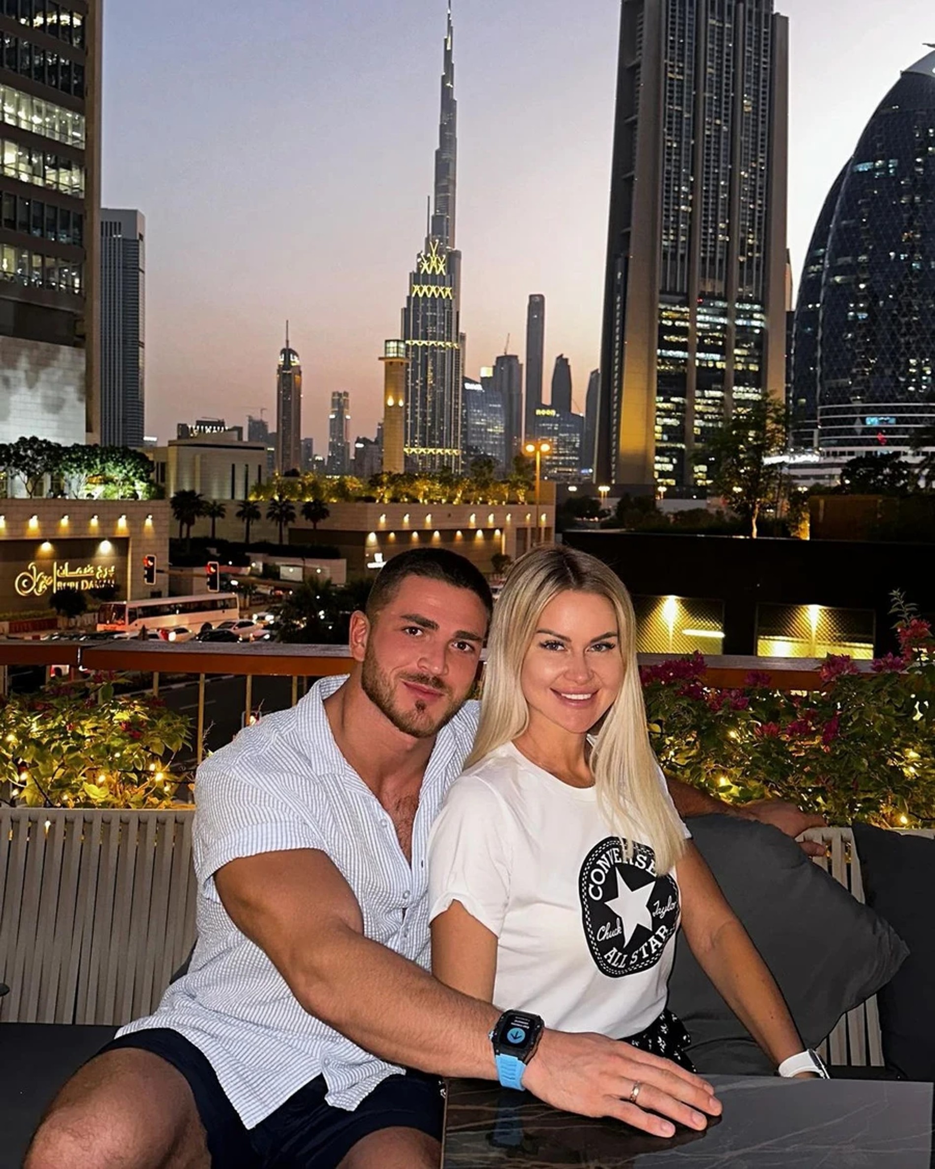 Роман Капаклы и Марина Африкантова
Фото: Инстаграм (запрещен в РФ) / @marina_afrika