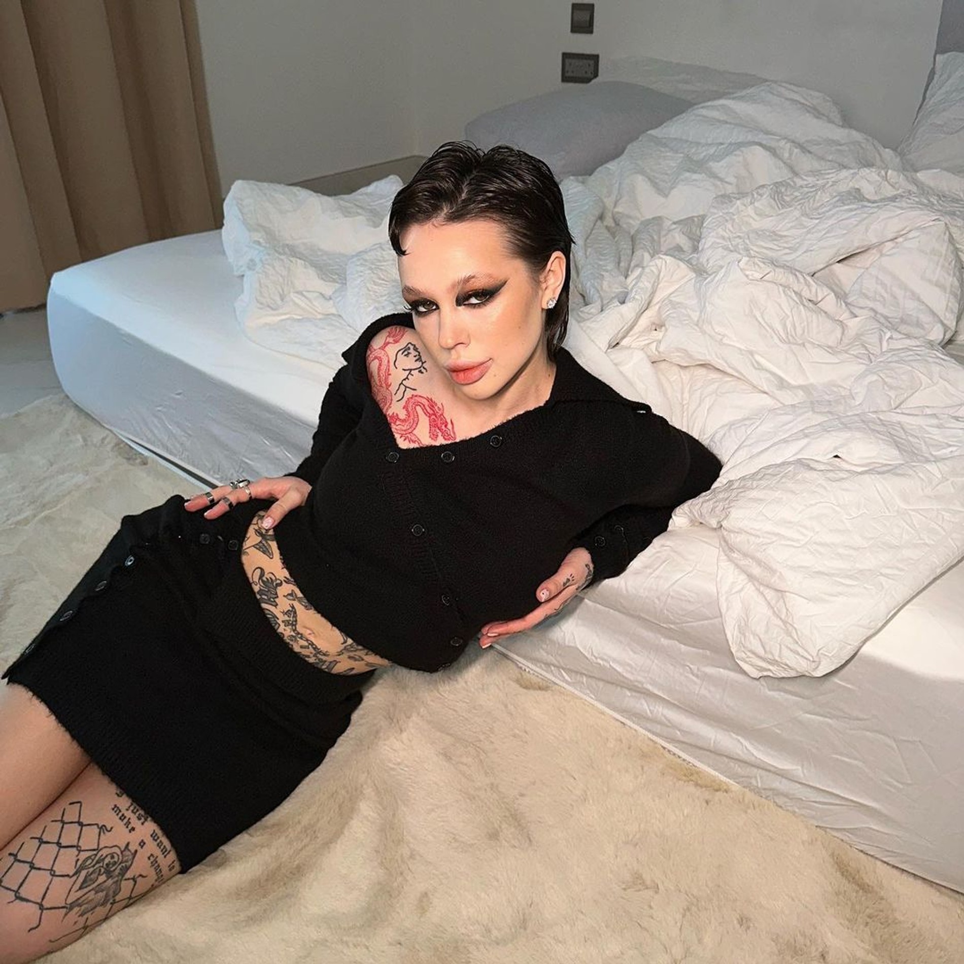 Инстасамка (Дарья Зотеева)
Фото: Инстаграм (запрещен в РФ) @instasamka