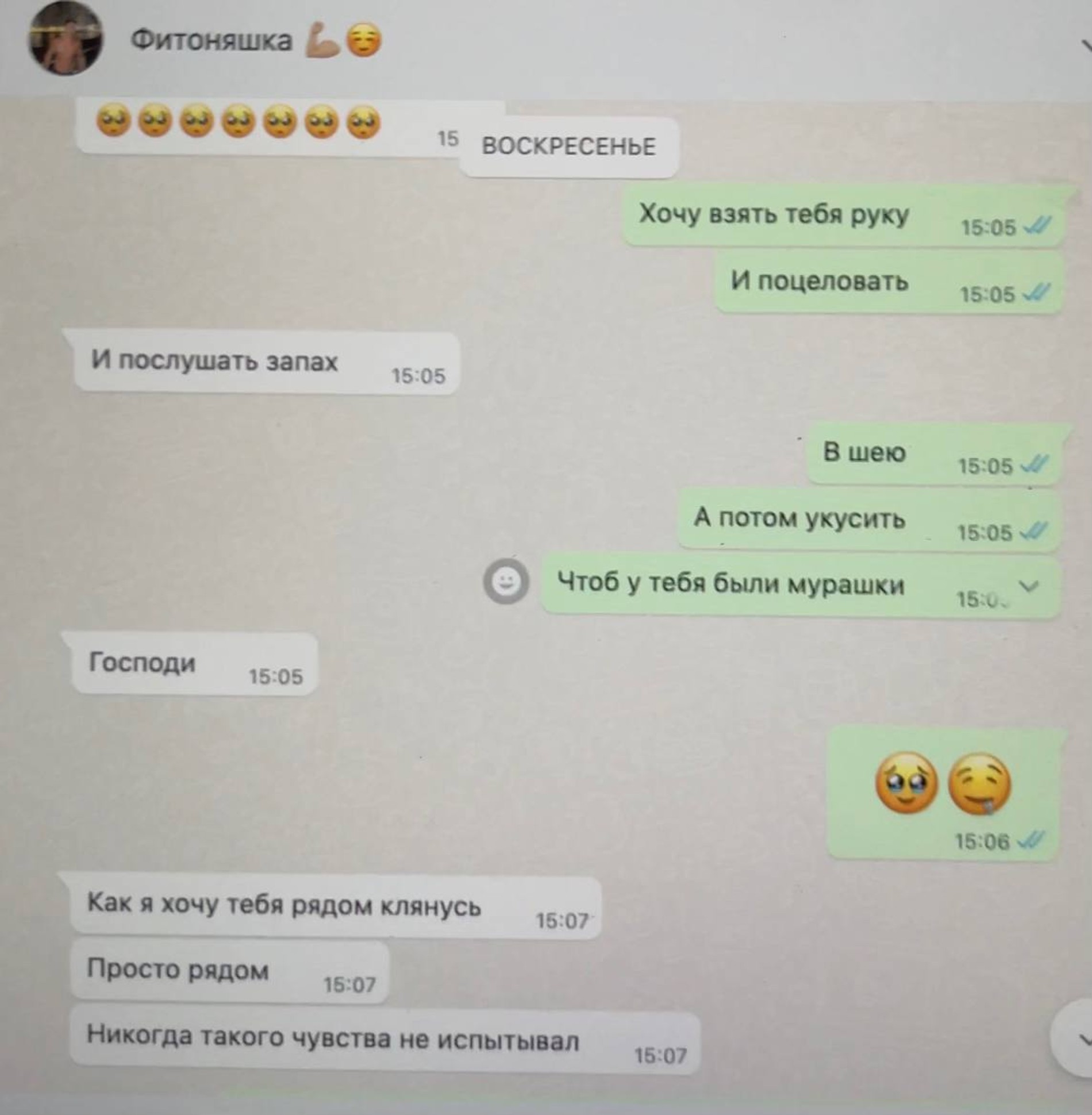 Скрины интимной переписки мужа с любовницей, которые выложила Марина Африкантова
Фото: Telegram-канал Afrikantova