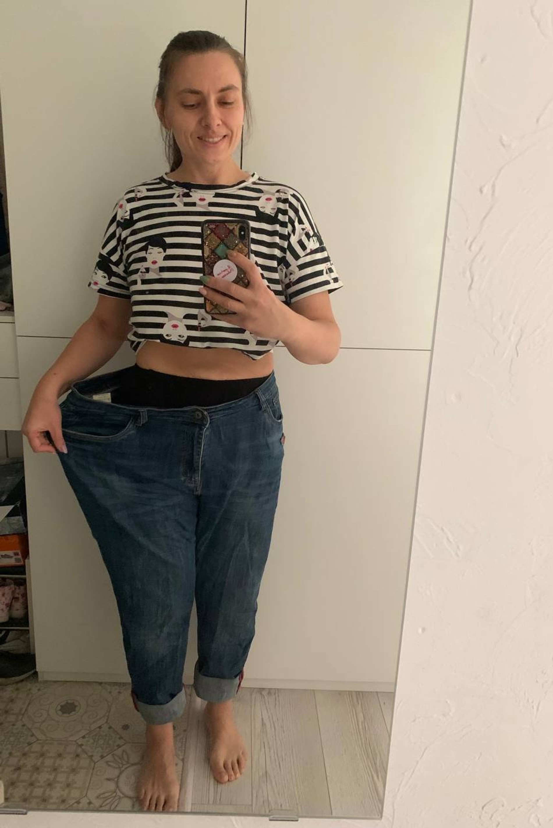 Людмила Гольцман во время похудения
Фото: из личного архива девушки