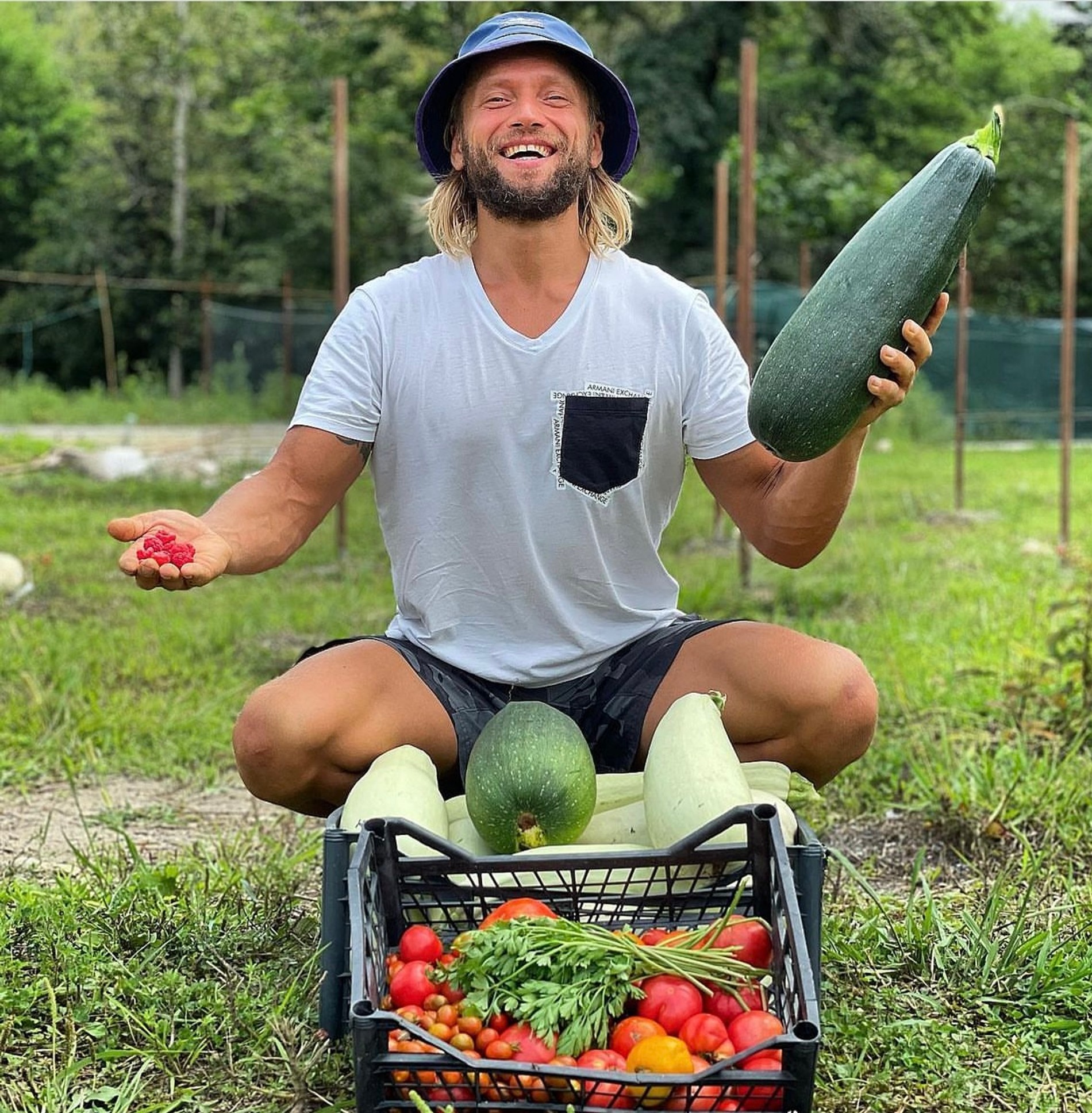 Блогер-сыроед Максим Лютый
Фото: Инстаграм (запрещен в РФ) @yarilo_drug2