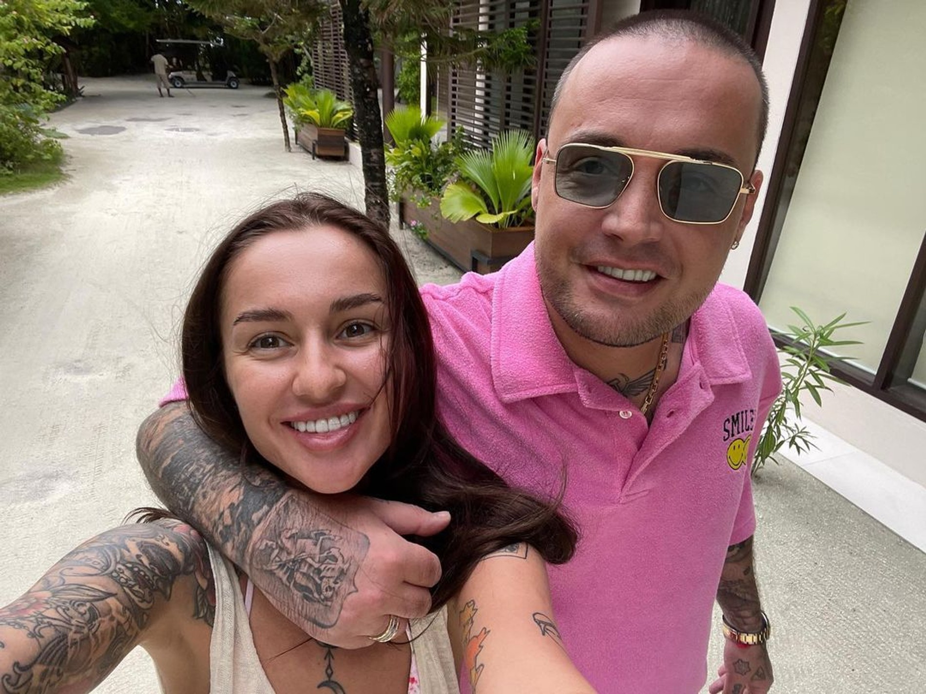 Гуф с женой Юлией
Фото: Инстаграм (запрещен в РФ) Юлии Долматовой