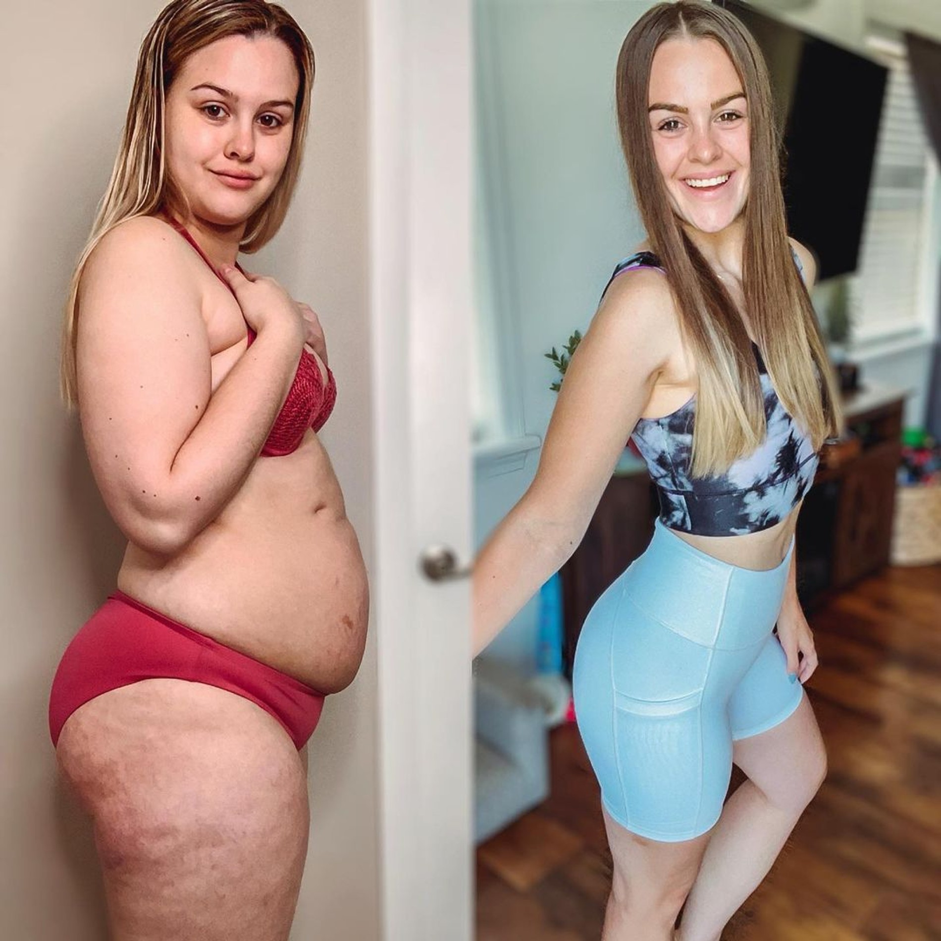 Мэдисон три года назад и сегодня
Фото: Инстаграм* @madisonoking