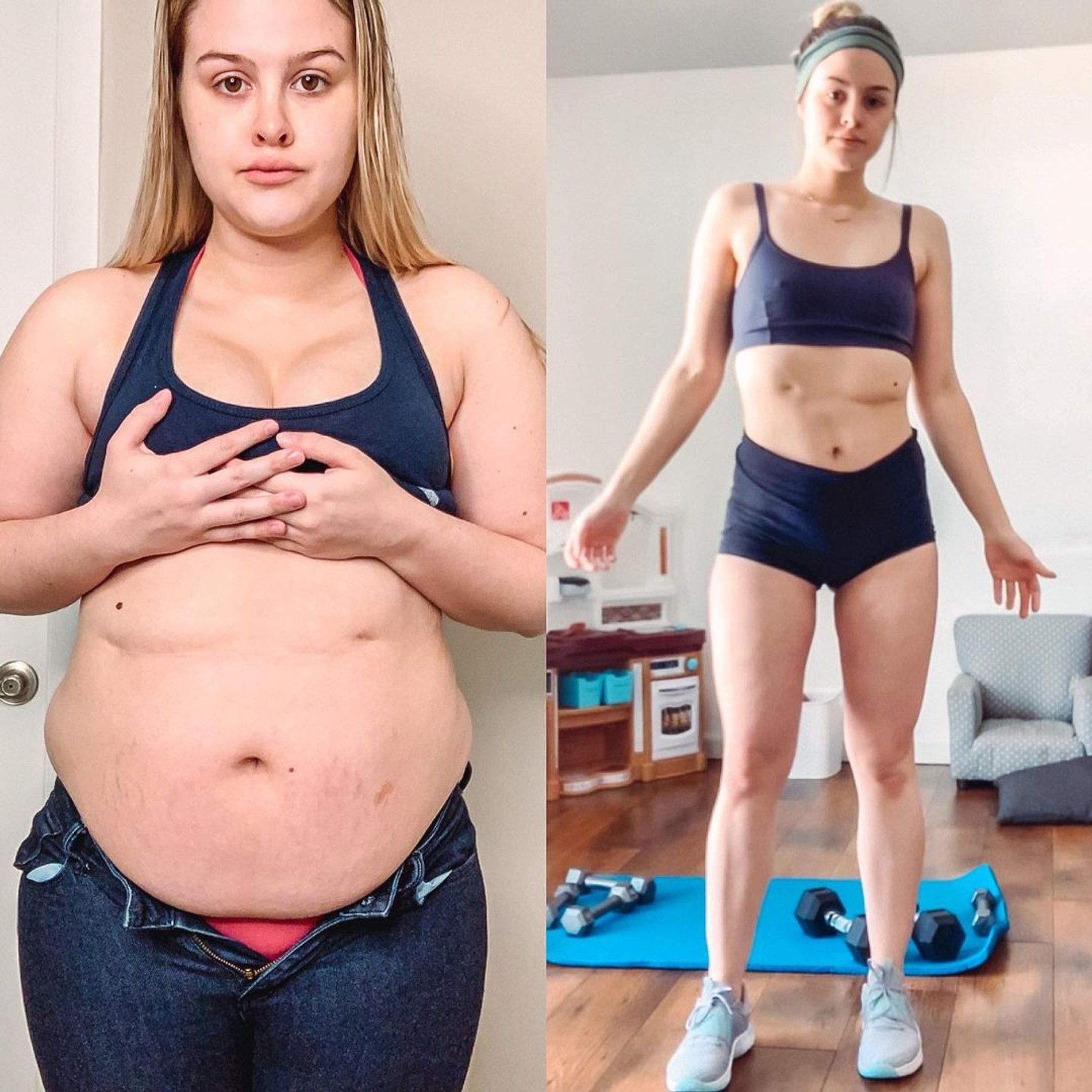 Мэдисон три года назад и сегодня
Фото: Инстаграм* @madisonoking