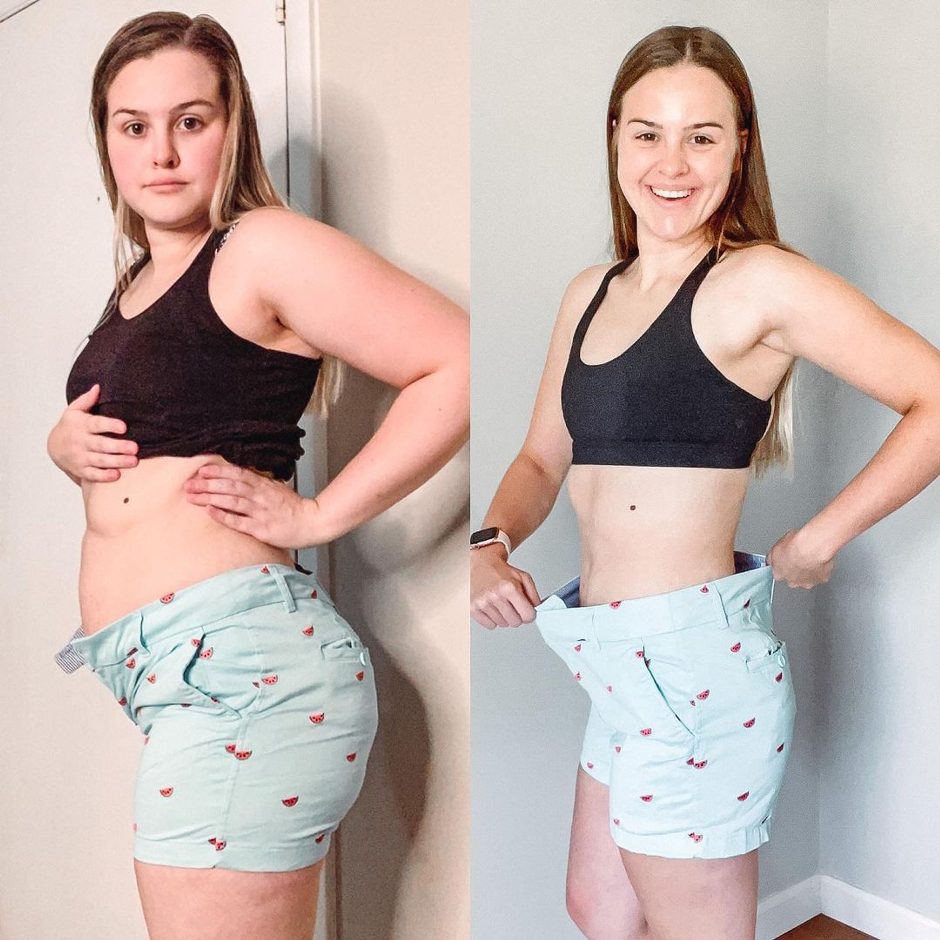 Мэдисон три года назад и сегодня
Фото: Инстаграм* @madisonoking