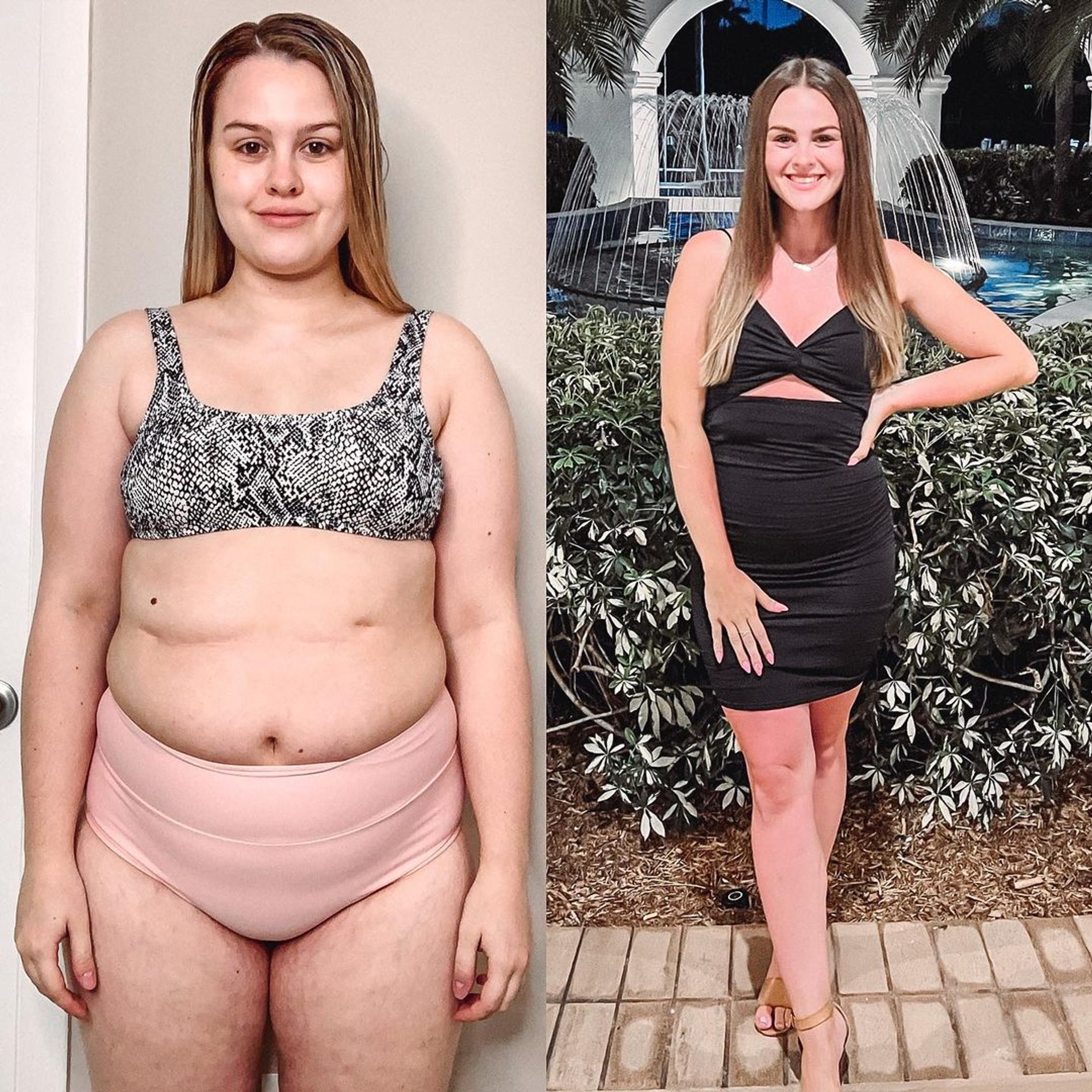 Мэдисон три года назад и сегодня
Фото: Инстаграм* @madisonoking