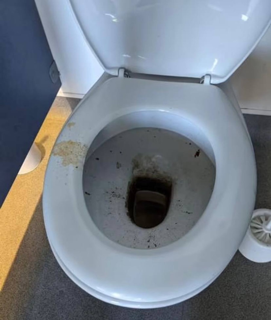 Засорившийся унитаз: туалеты в казарме никто не чистит
Фото: Daily Mail