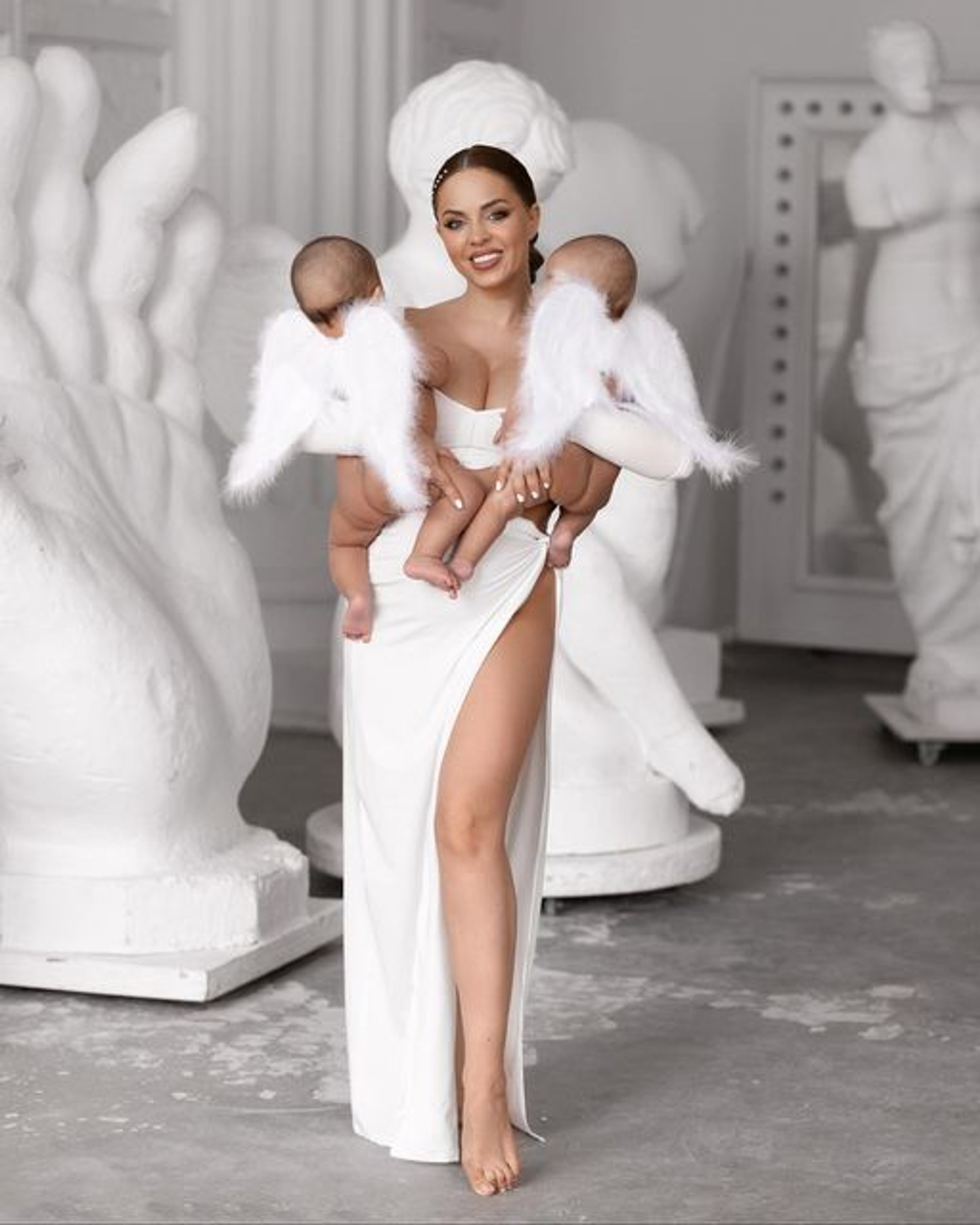 Юлия Ефременкова с детьми
Фото: Инстаграм (запрещен в РФ) / @efremenkovvvva