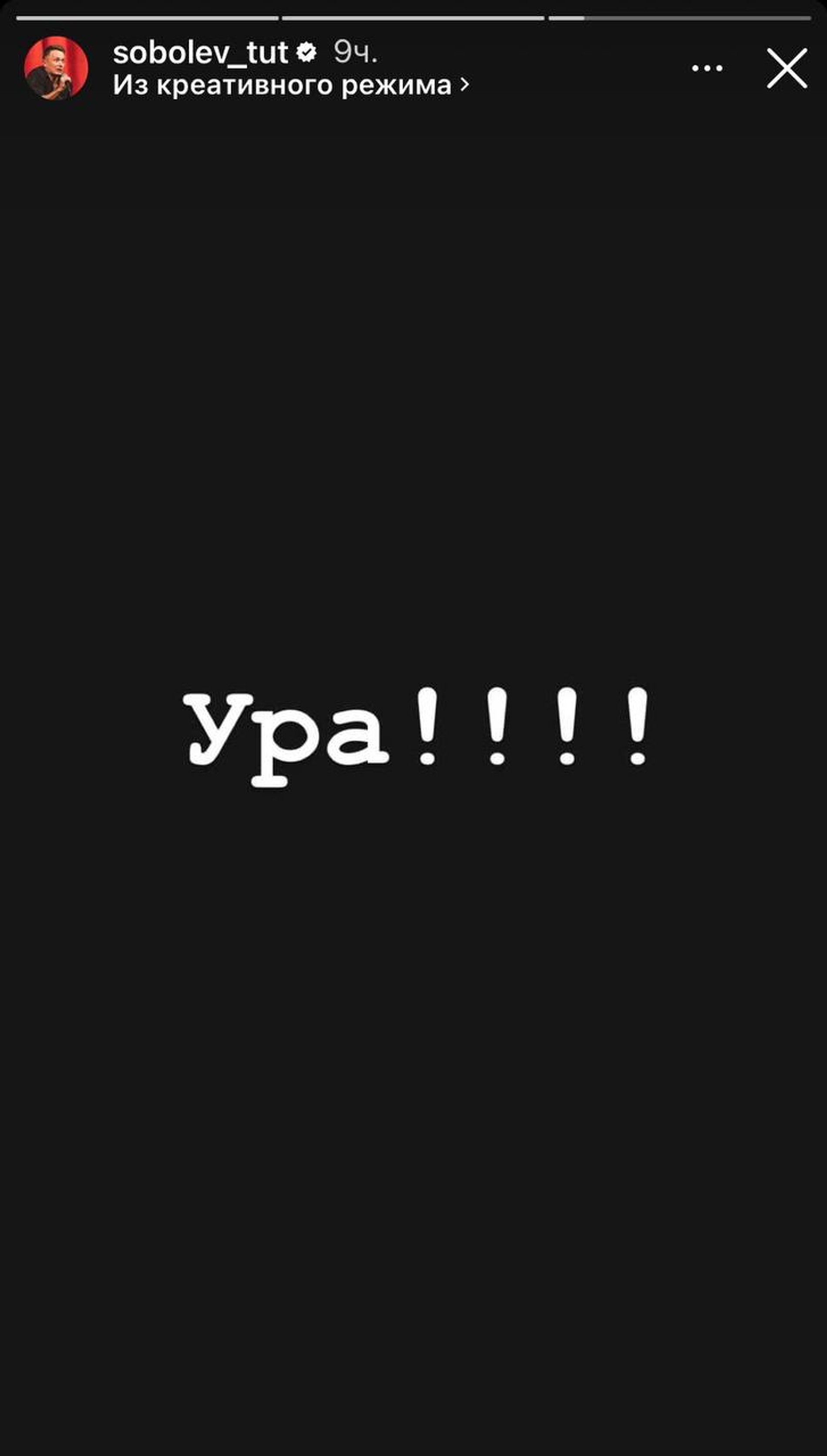 Фото: Инстаграм (запрещен в РФ) @sobolev_tut