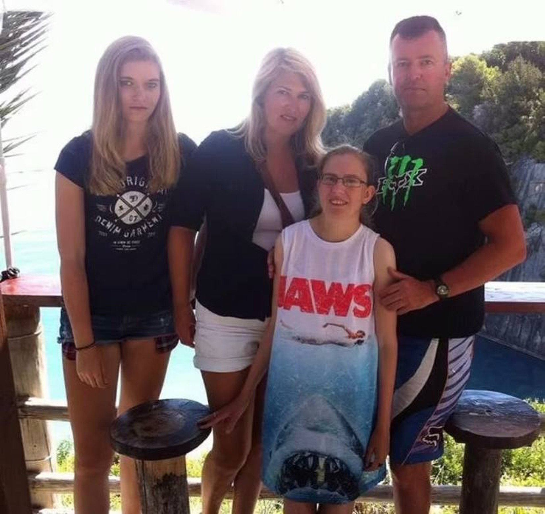 Семейство Тернеров. По лицам видно, что отпуск не задался
Фото: Daily Mail