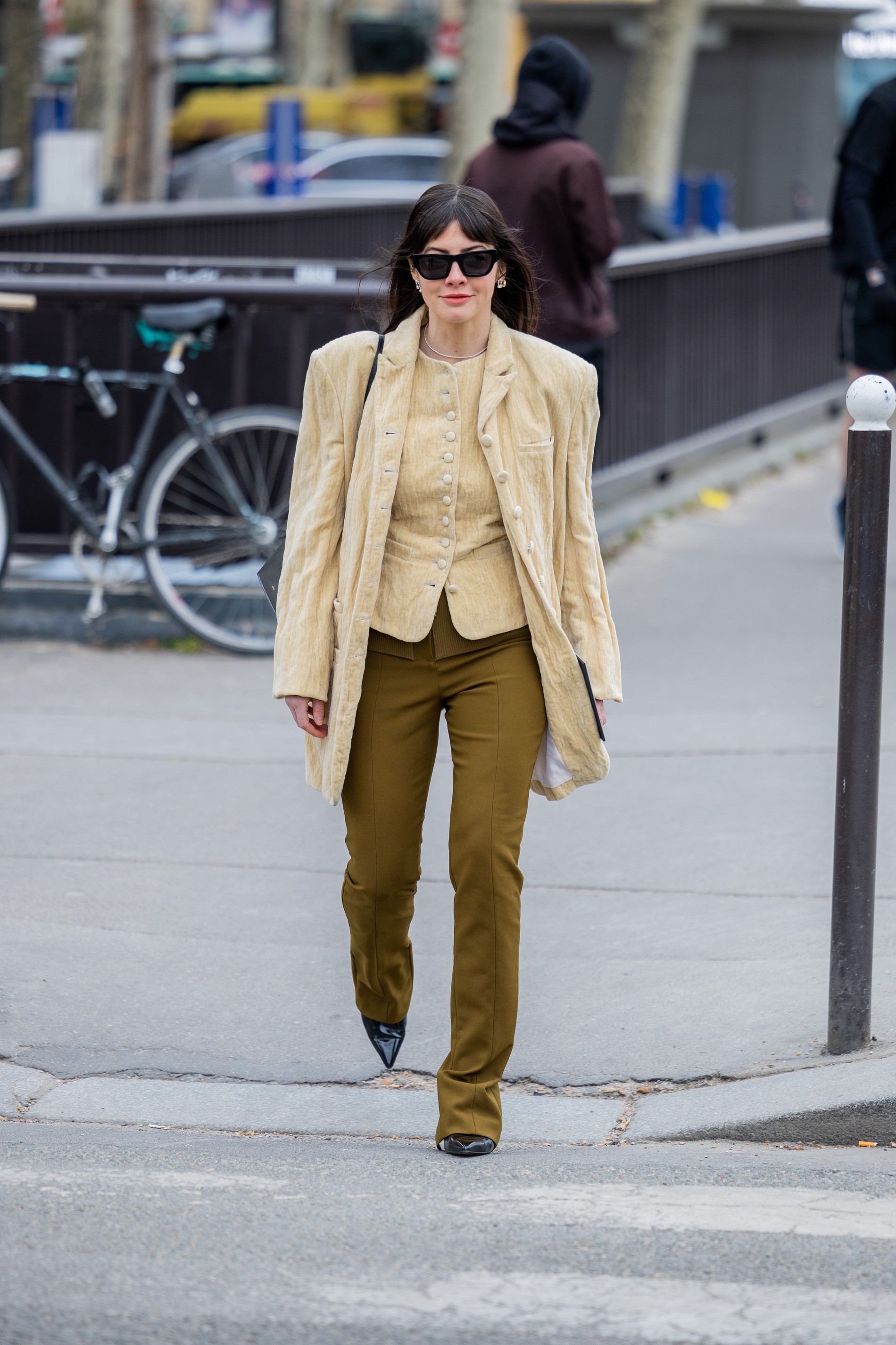 Гостья парижской Недели моды
Фото: Getty images