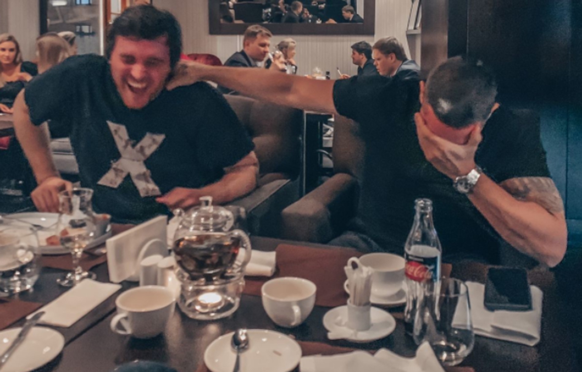 Трофим и Курбан Омаров. Фото: соцсети Курбана