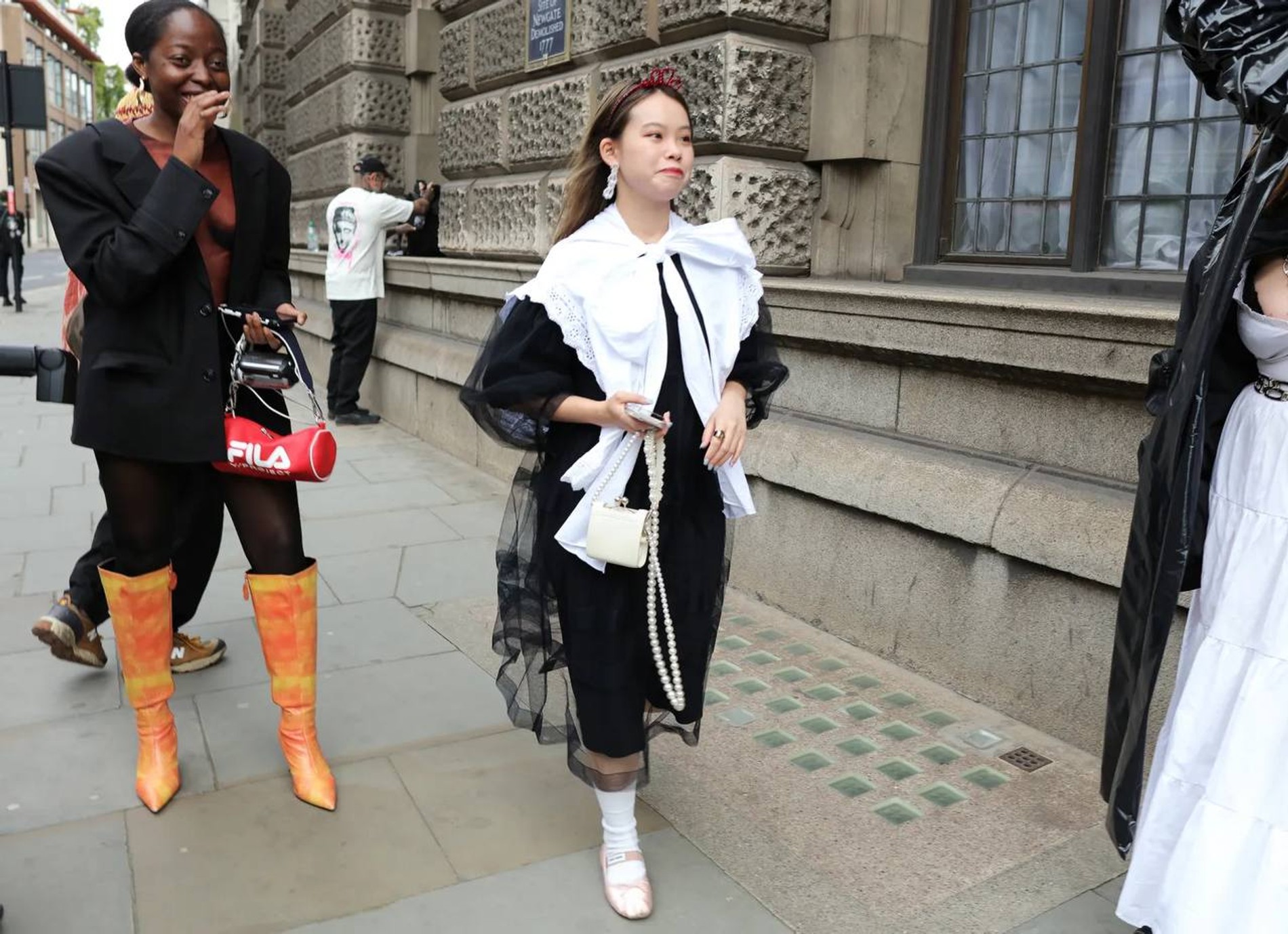 Еще один способ носить жемчуг
Фото: Telegram-канал Александра Рогова