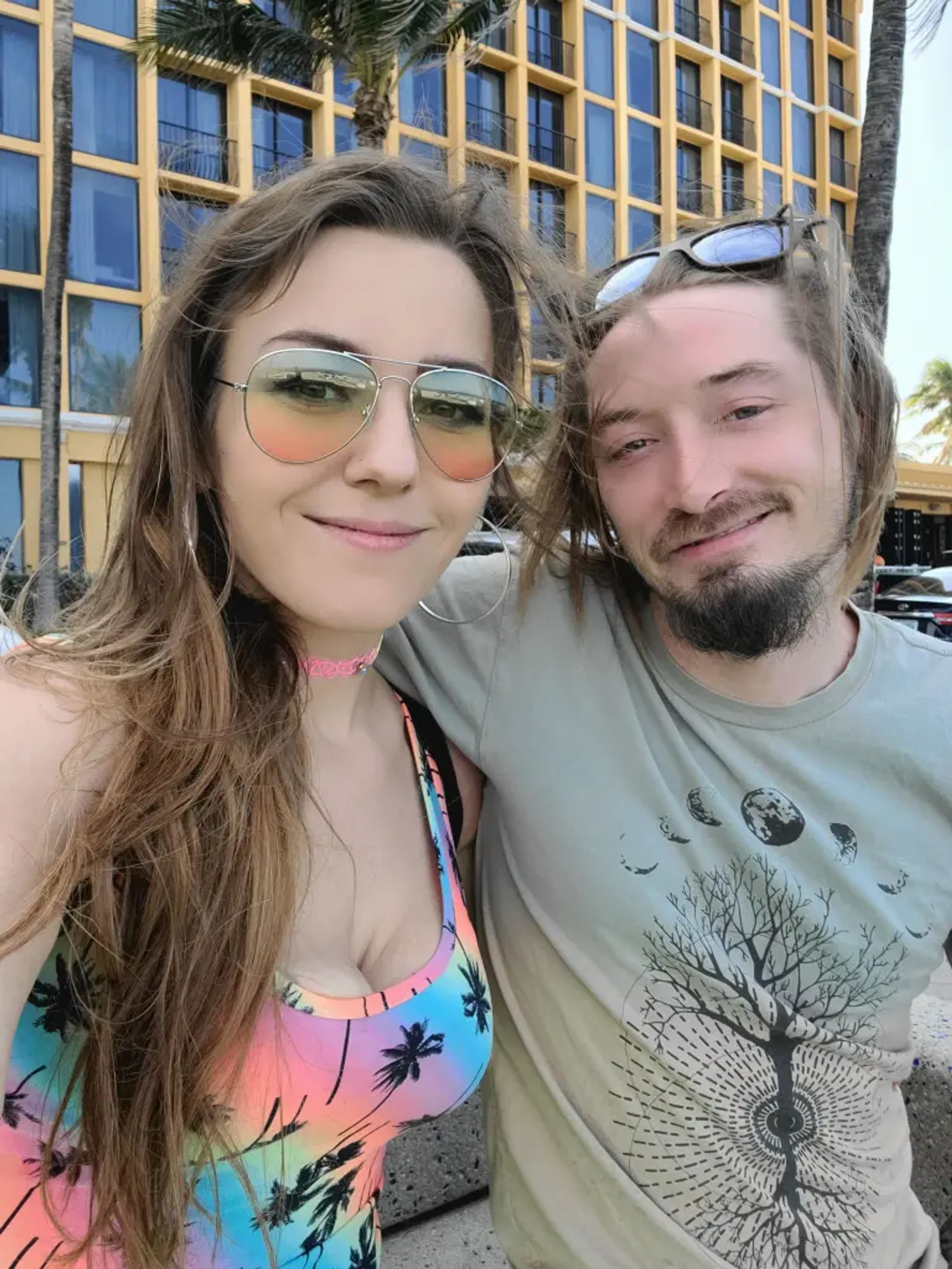 Скарлет Корси и ее партнер Джастин Кинг
Фото: New York Post