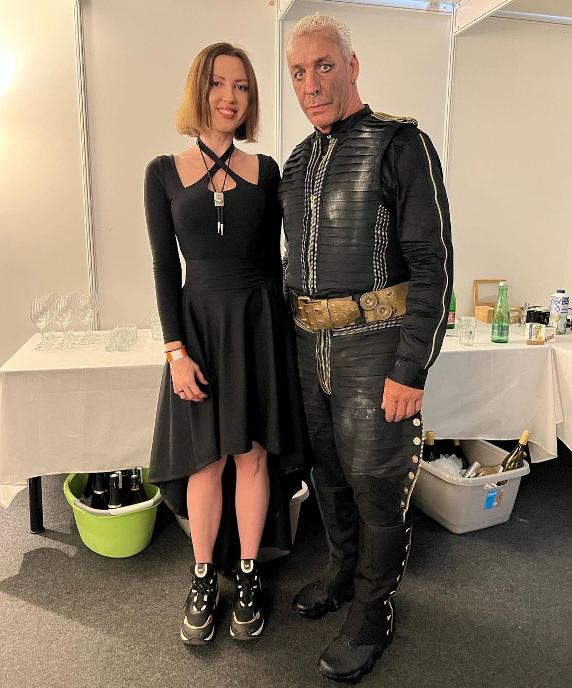 Алена Макеева и Тилль Линдеманн
Фото: Инстаграм* @alena_makeeva