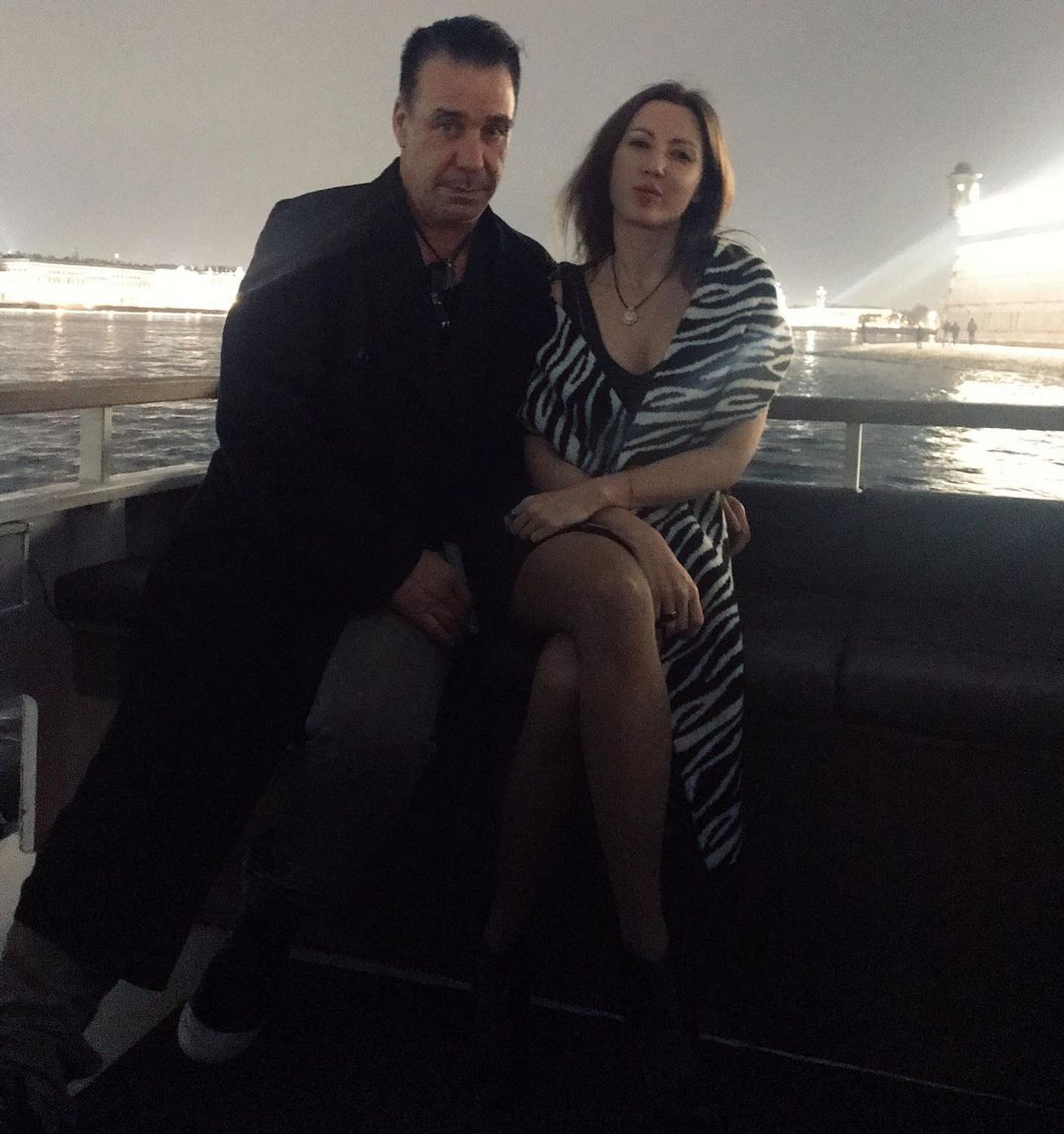 Алена Макеева и Тилль Линдеманн
Фото: Инстаграм* @alena_makeeva