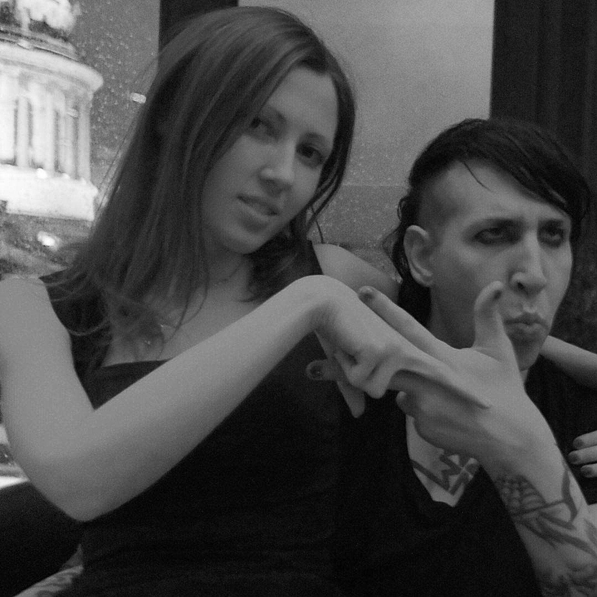 Алена Макеева и Мэрилин Мэнсон
Фото: Инстаграм* @alena_makeeva