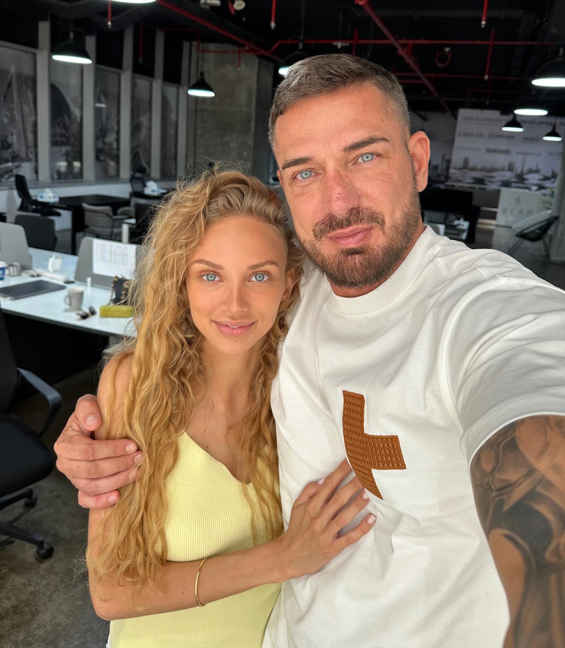 Курбан Омаров и его возлюбленная Валерия
Фото: Инстаграм (запрещен в РФ) @zima_moscow