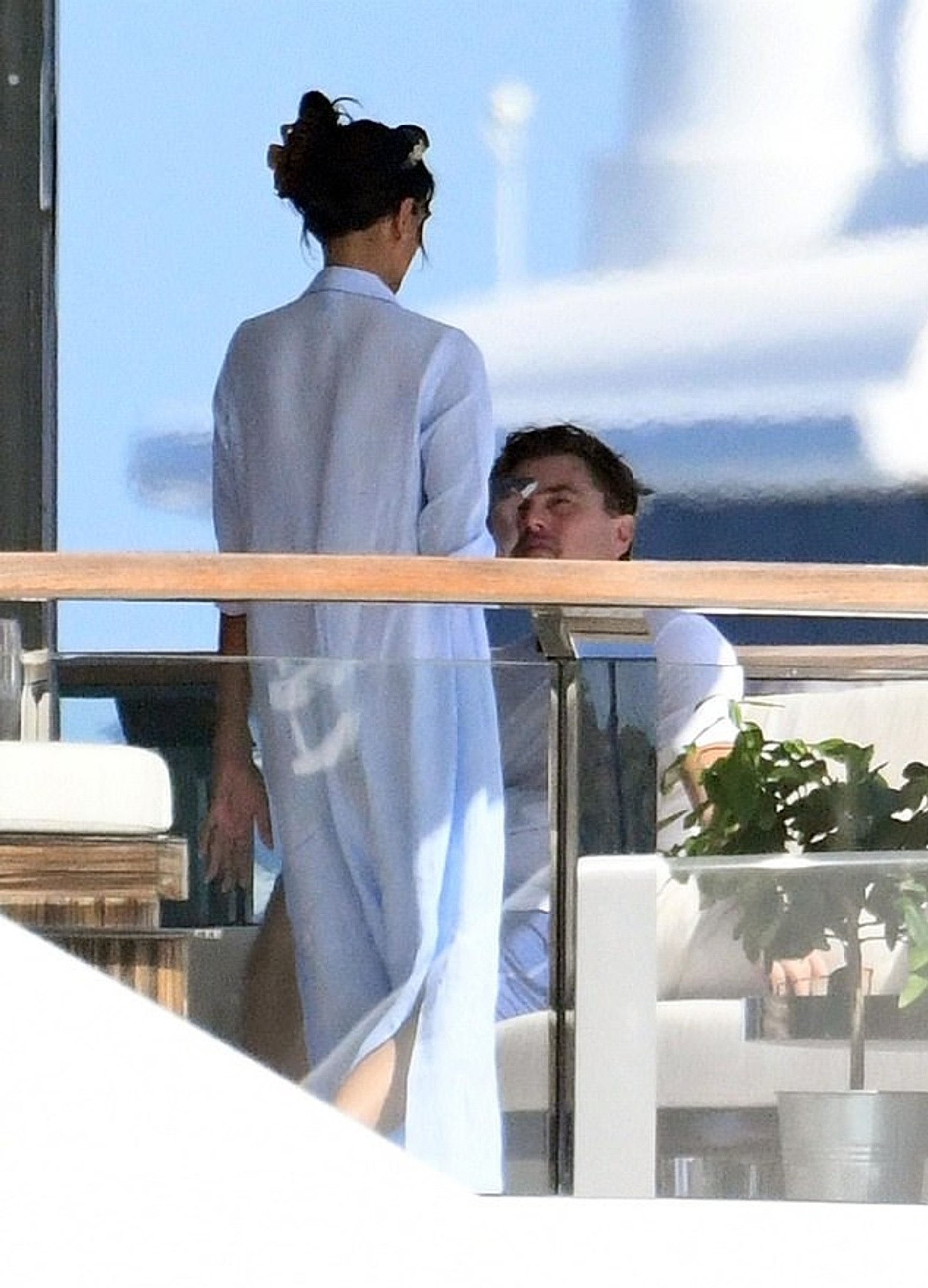 Нилам и Лео на яхте у берегов Сардинии. Фото: Daily Mail