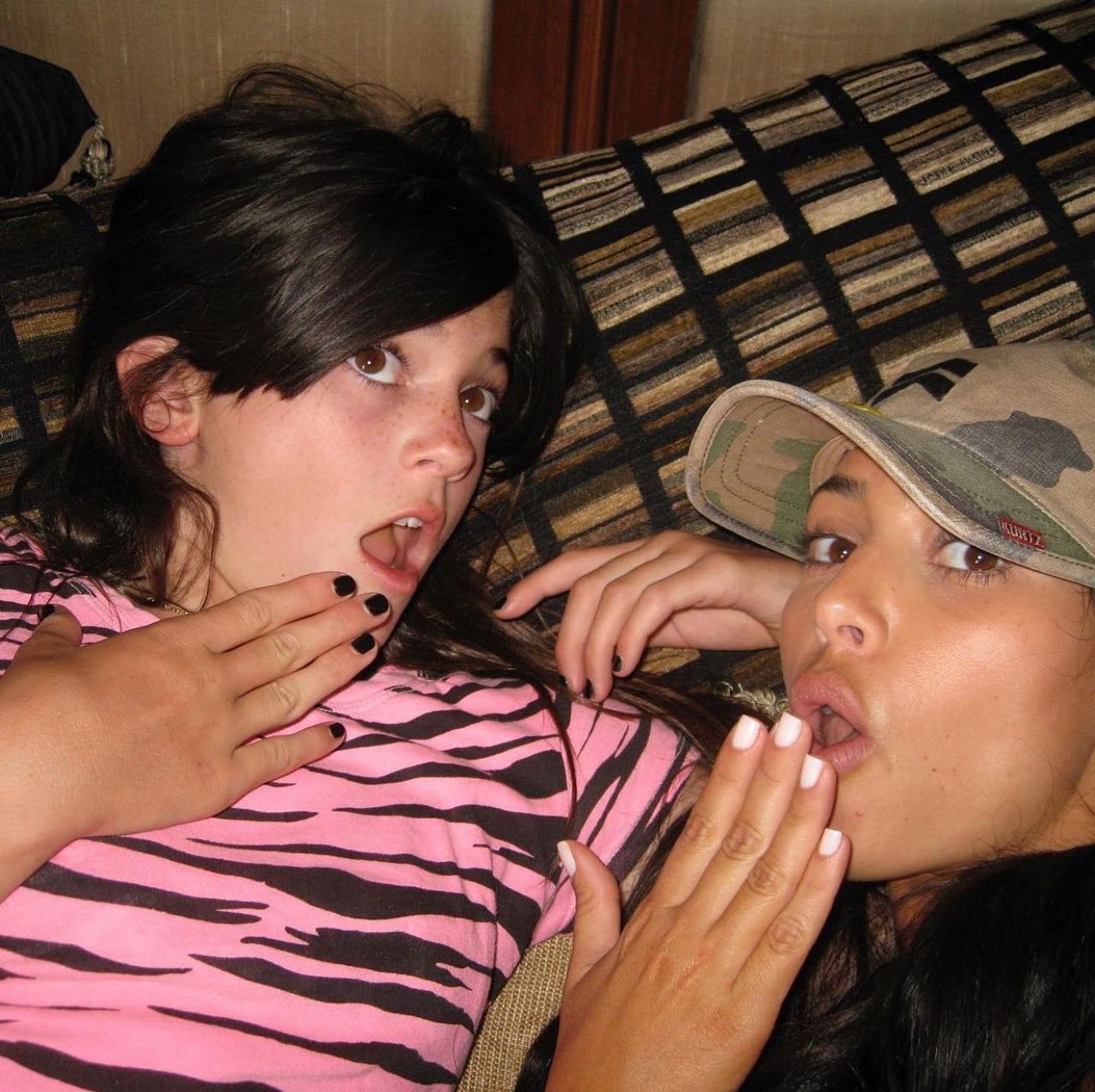 Ким Кардашьян и Кайли Дженнер. Фото: Инстаграм* @kimkardashian