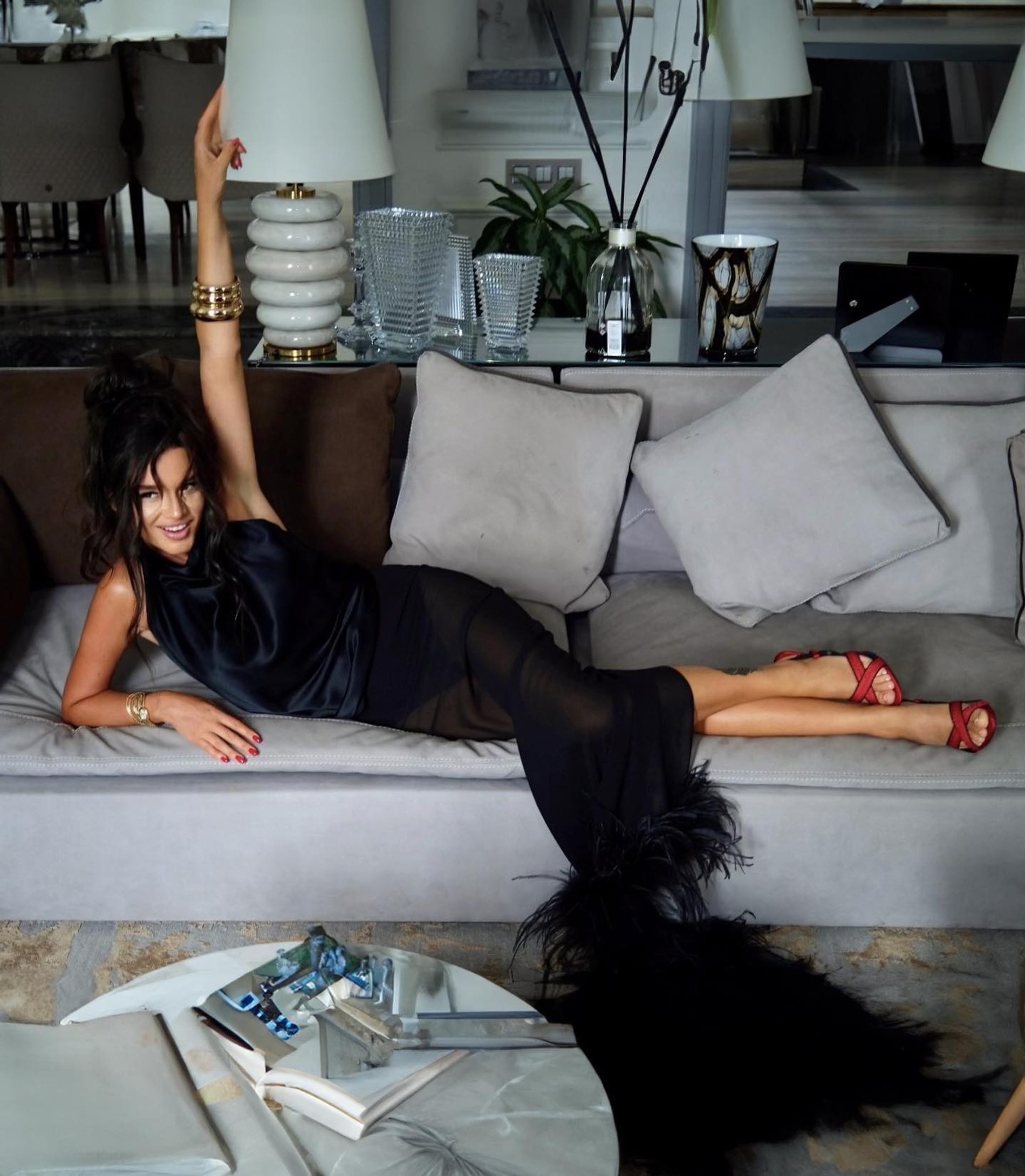 Ксения Бородина. Фото: Инстаграм* @borodylia / @aleko_n