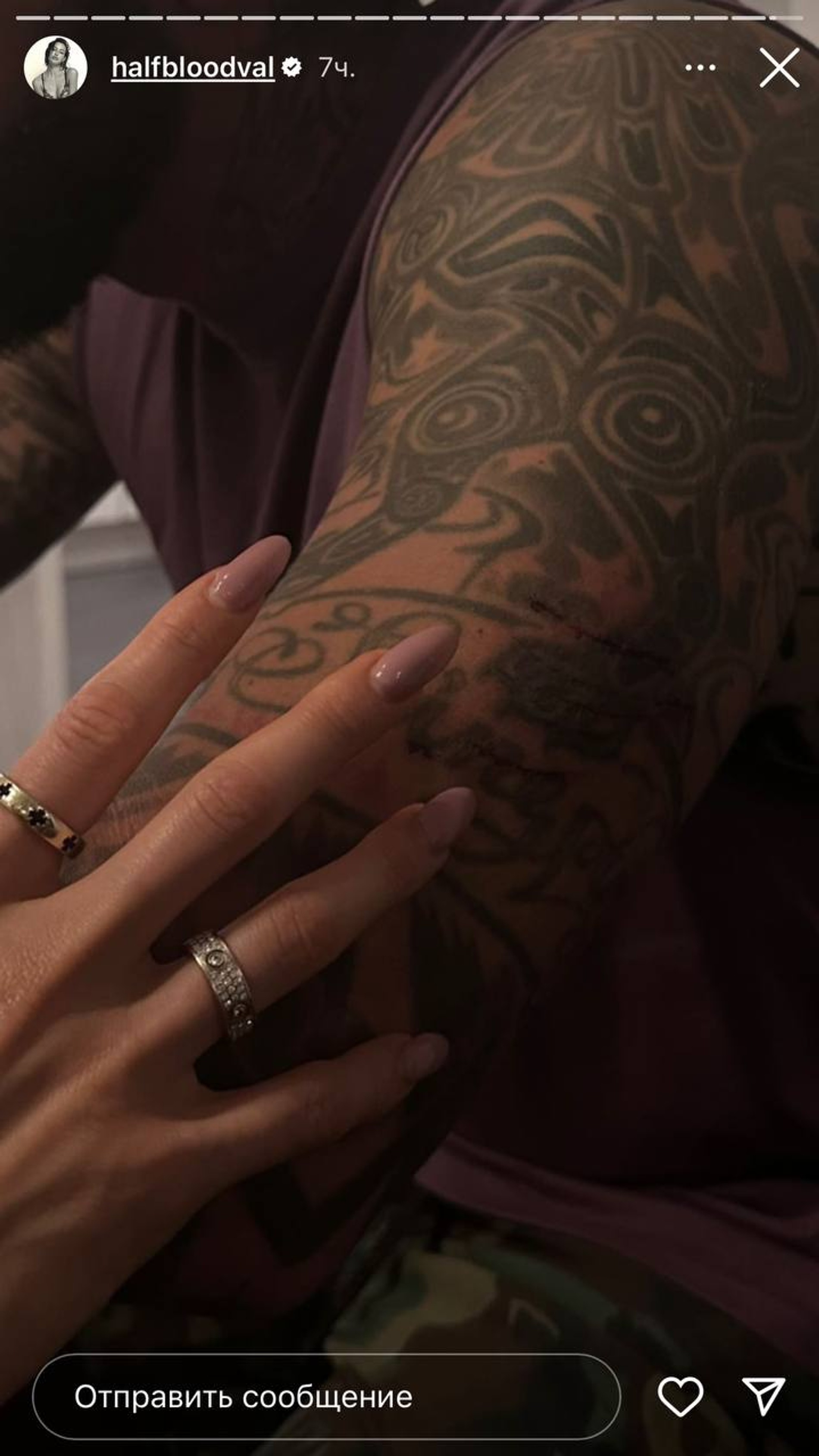 Фото: Инстаграм* @halfbloodval