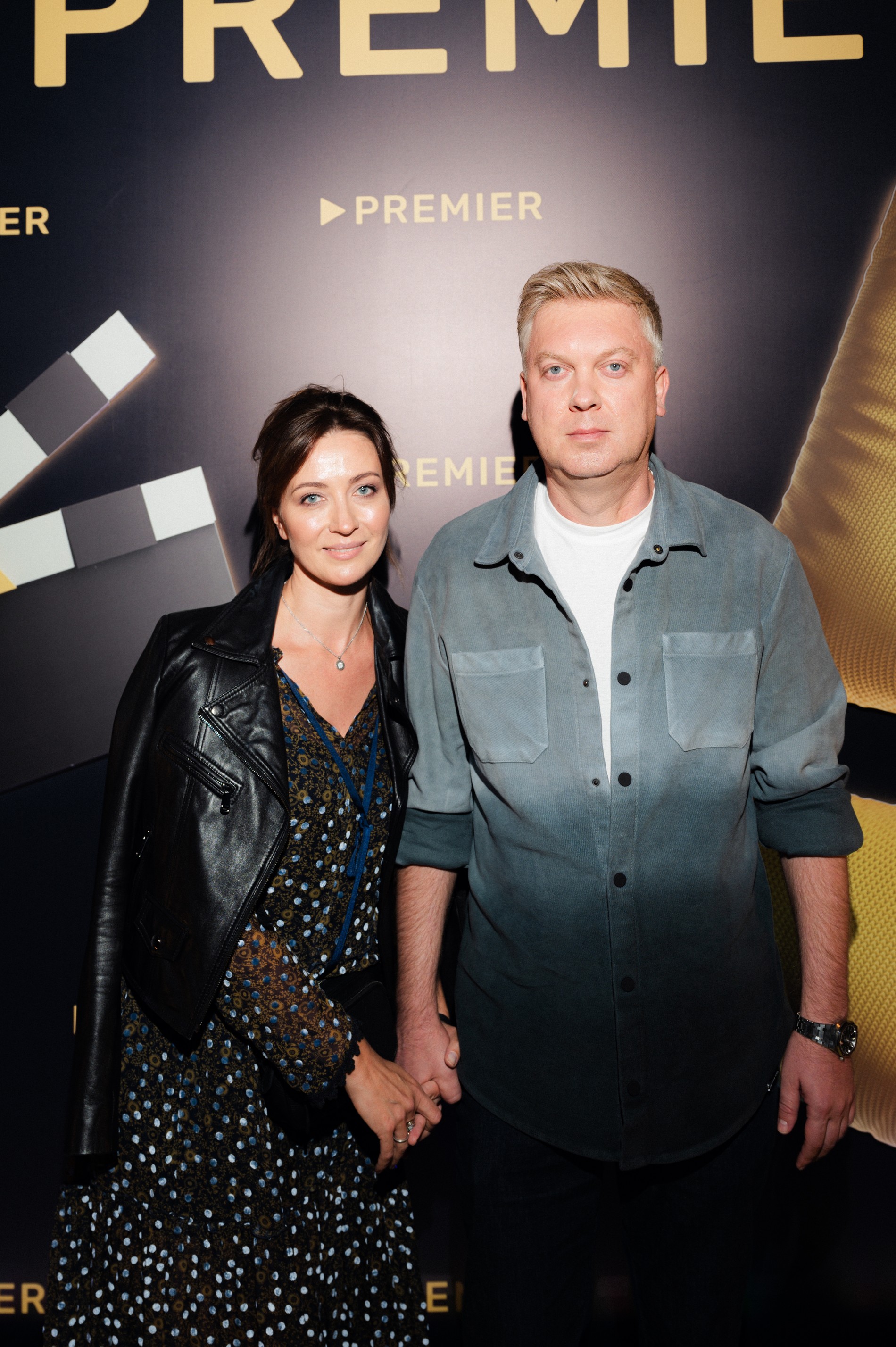 Сергей Светлаков с супругой. Фото: пресс-служба Premier