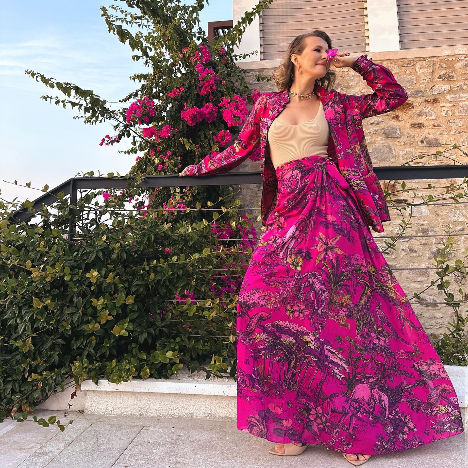 Ксения Собчак в Бодруме. Фото: Инстаграм (запрещен в РФ) @xenia_sobchak