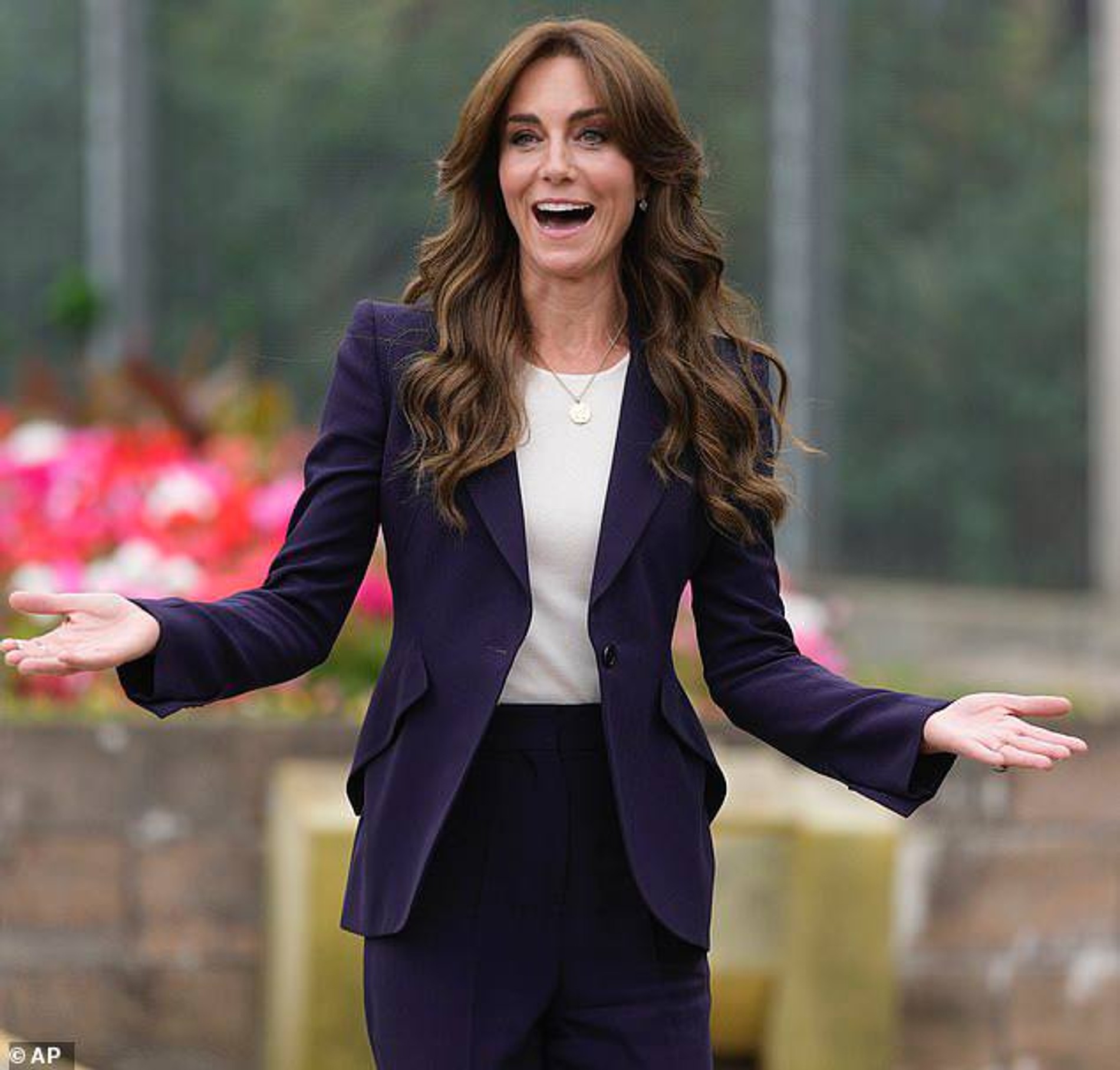 Кейт Миддлтон с новой прической. Фото: Daily Mail