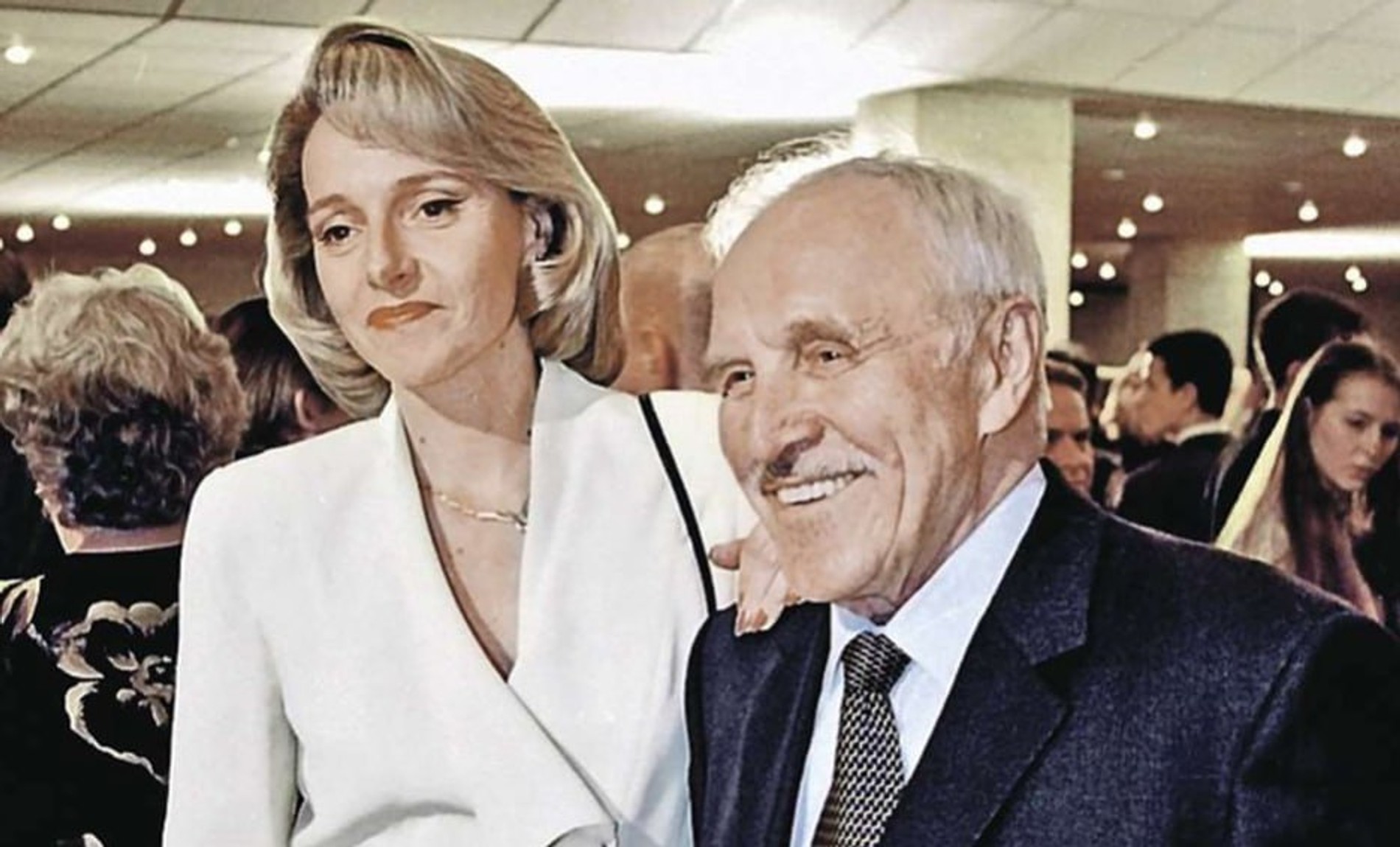 Михаил Ульянов и дочерью Еленой. Фото: Telegram @shot_shot