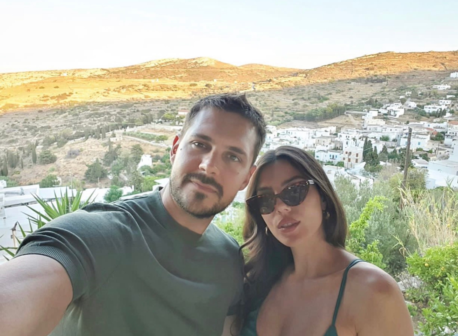 Милош Бикович и Ивана Малич. Фото: Инстаграм (запрещен в РФ) / bikovic