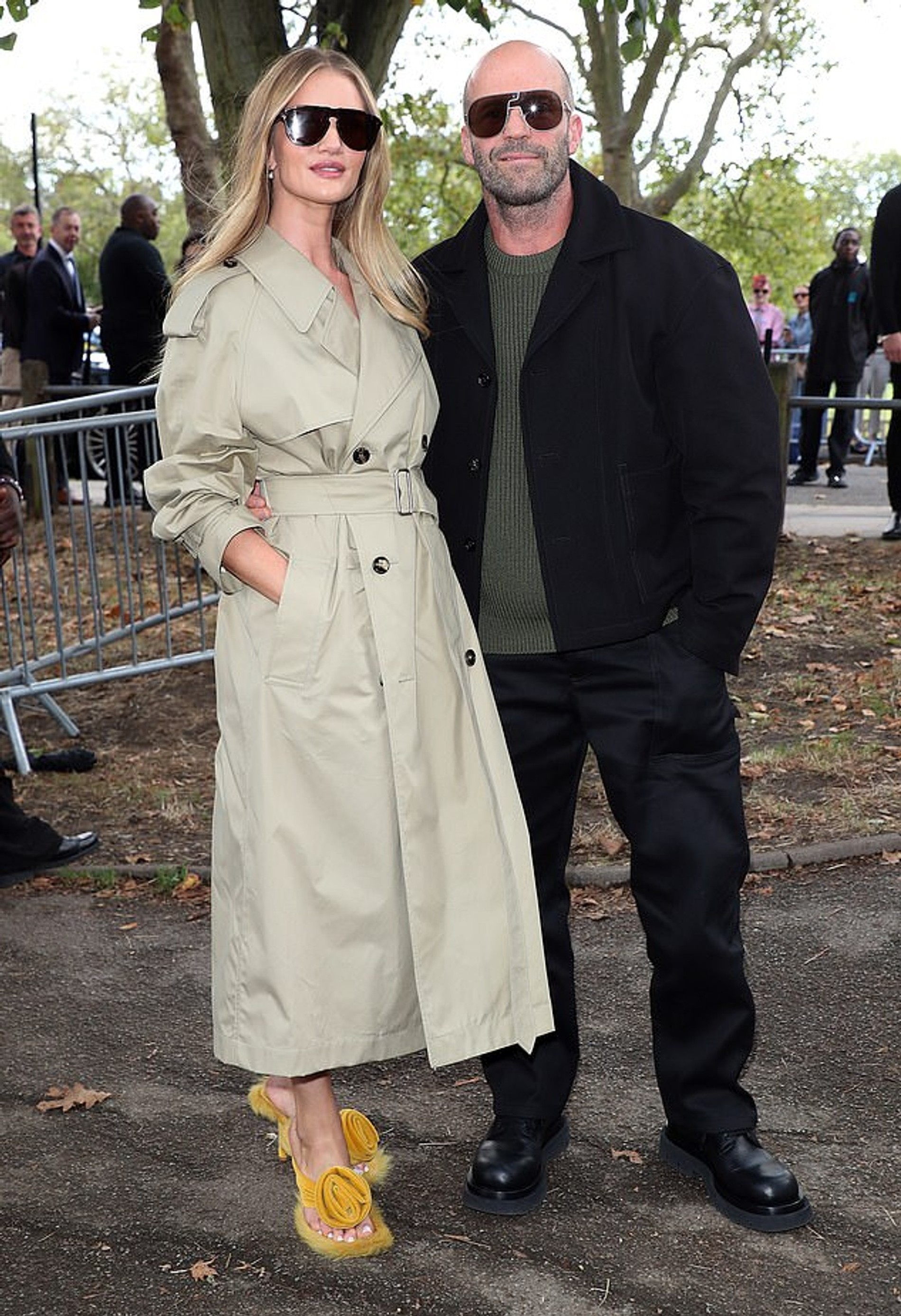 Роузи Хантингтон-Уайтли и Джейсон Стэйтем. Фото: Getty Images