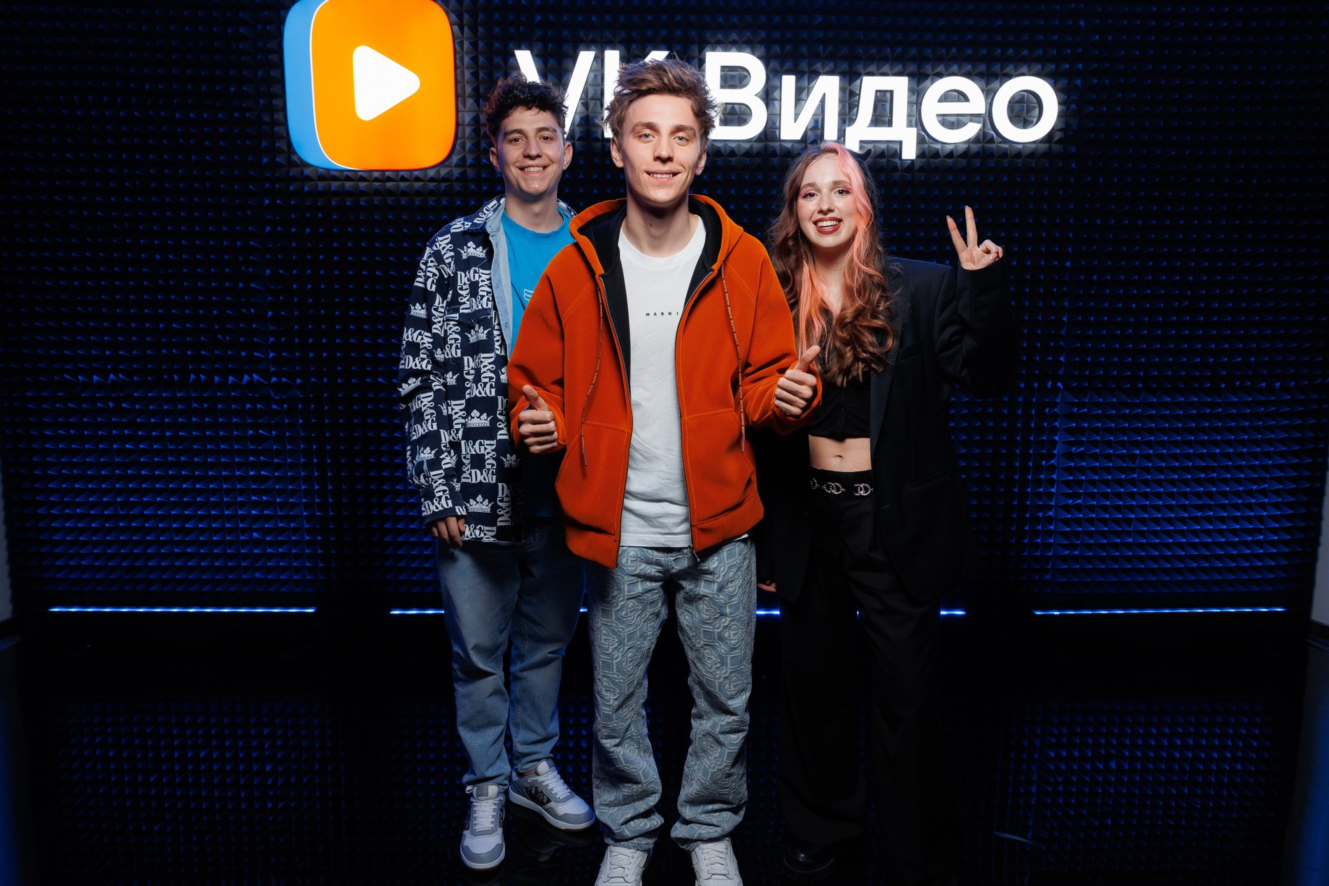 Влад А4, Риви и Глент. Фото: пресс-служба VK