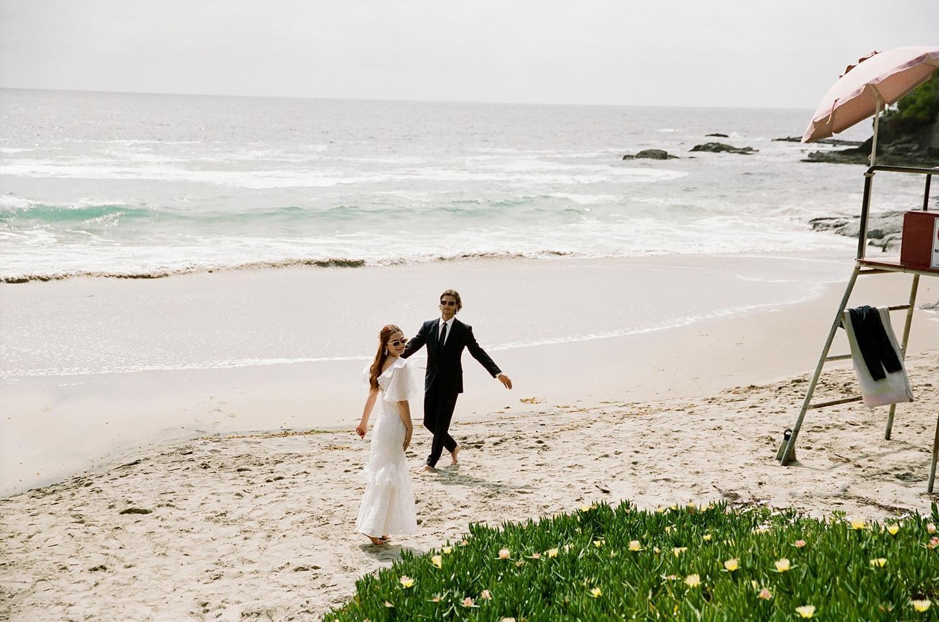 Бонни Райт с мужем. Фото: Инстаграм (запрещен в РФ) @thisisbwright